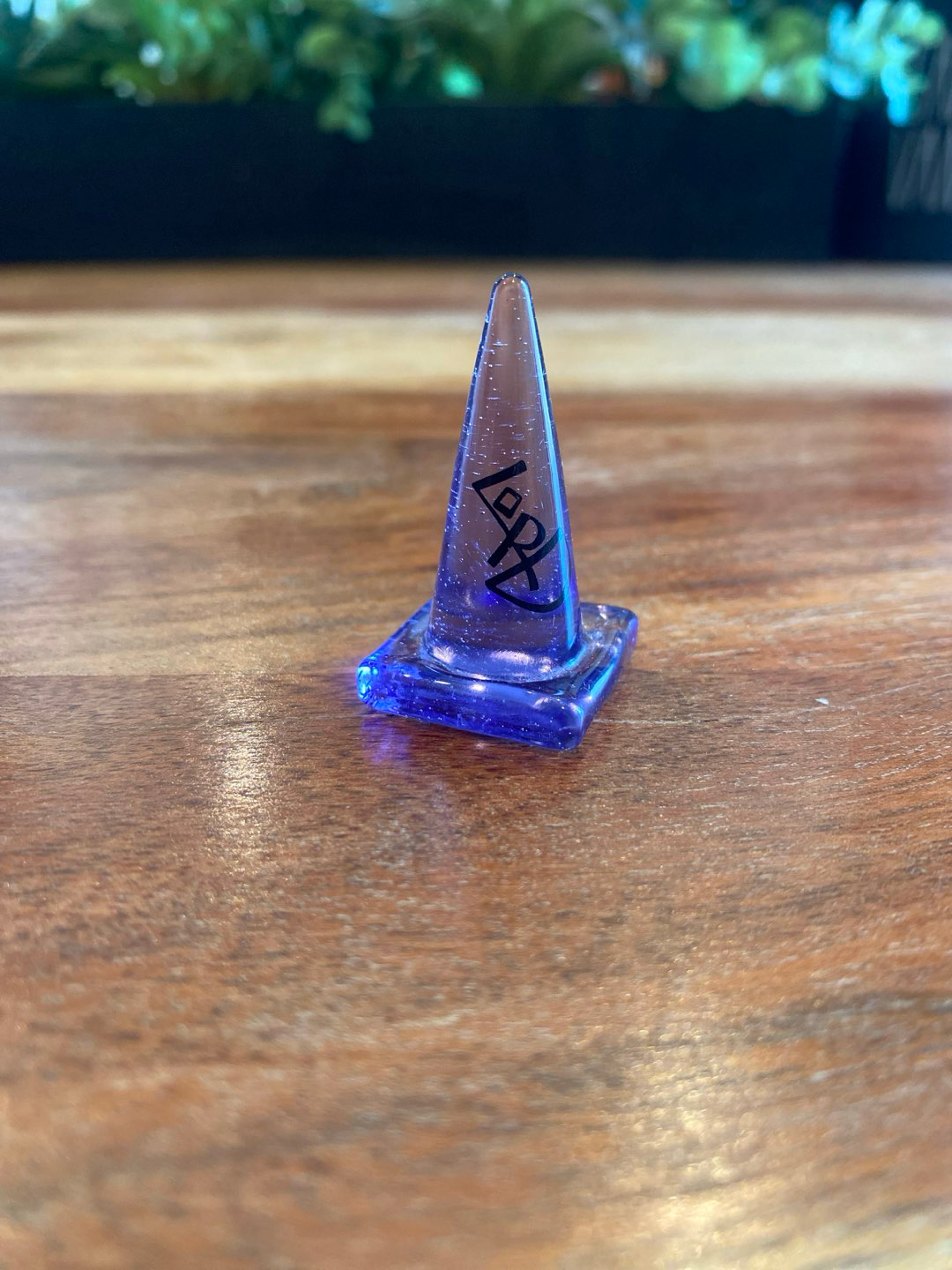Preview pic of Lord Traffic Cone Dabber Carb Cap - Purple Lollipop