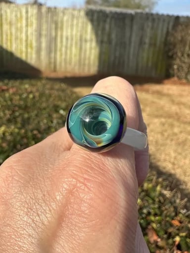 Preview pic of Glow-in-the-dark Vortex Ring Size 9