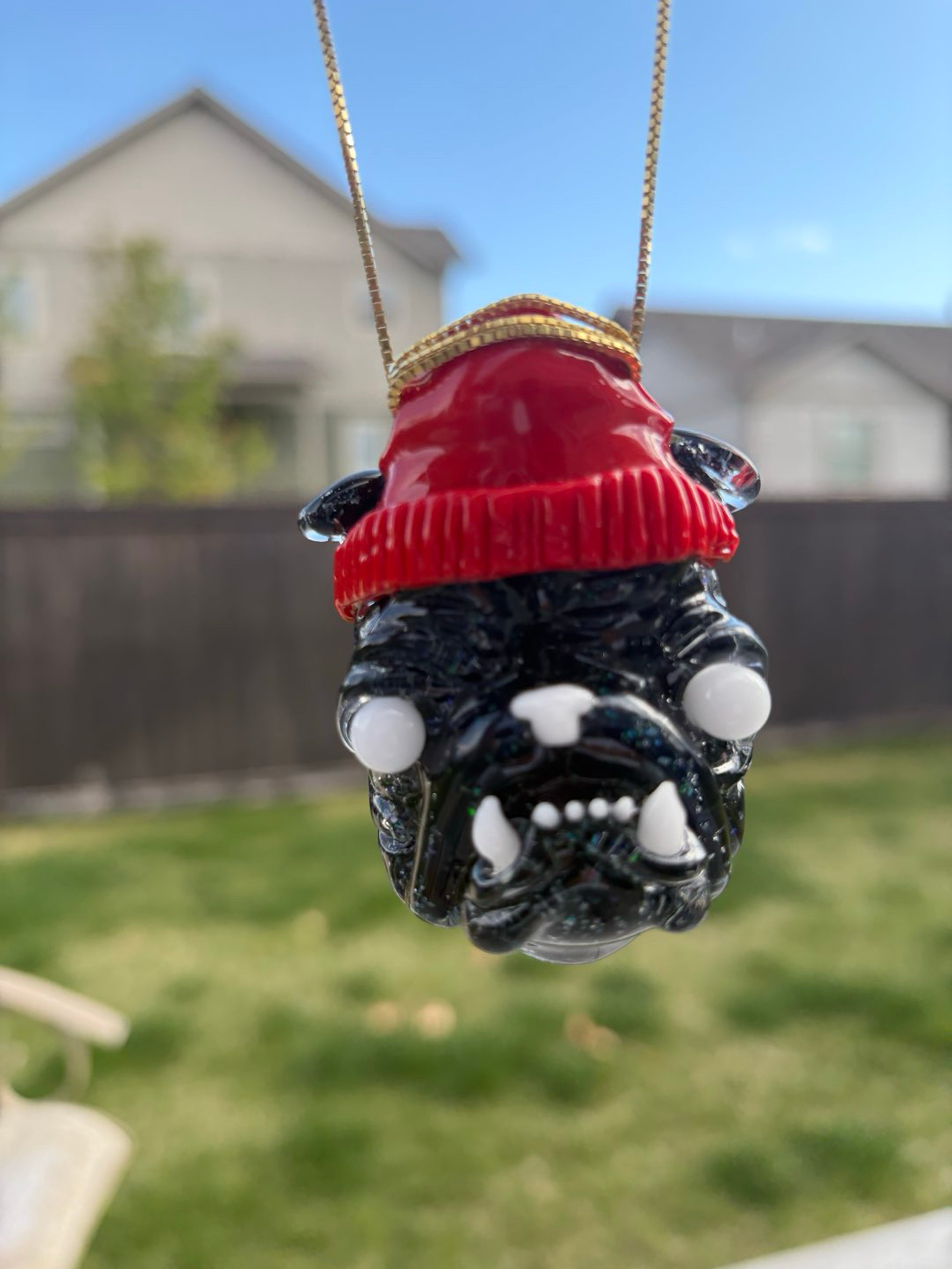 Preview pic of Swanny Glass Bulldog - Signed