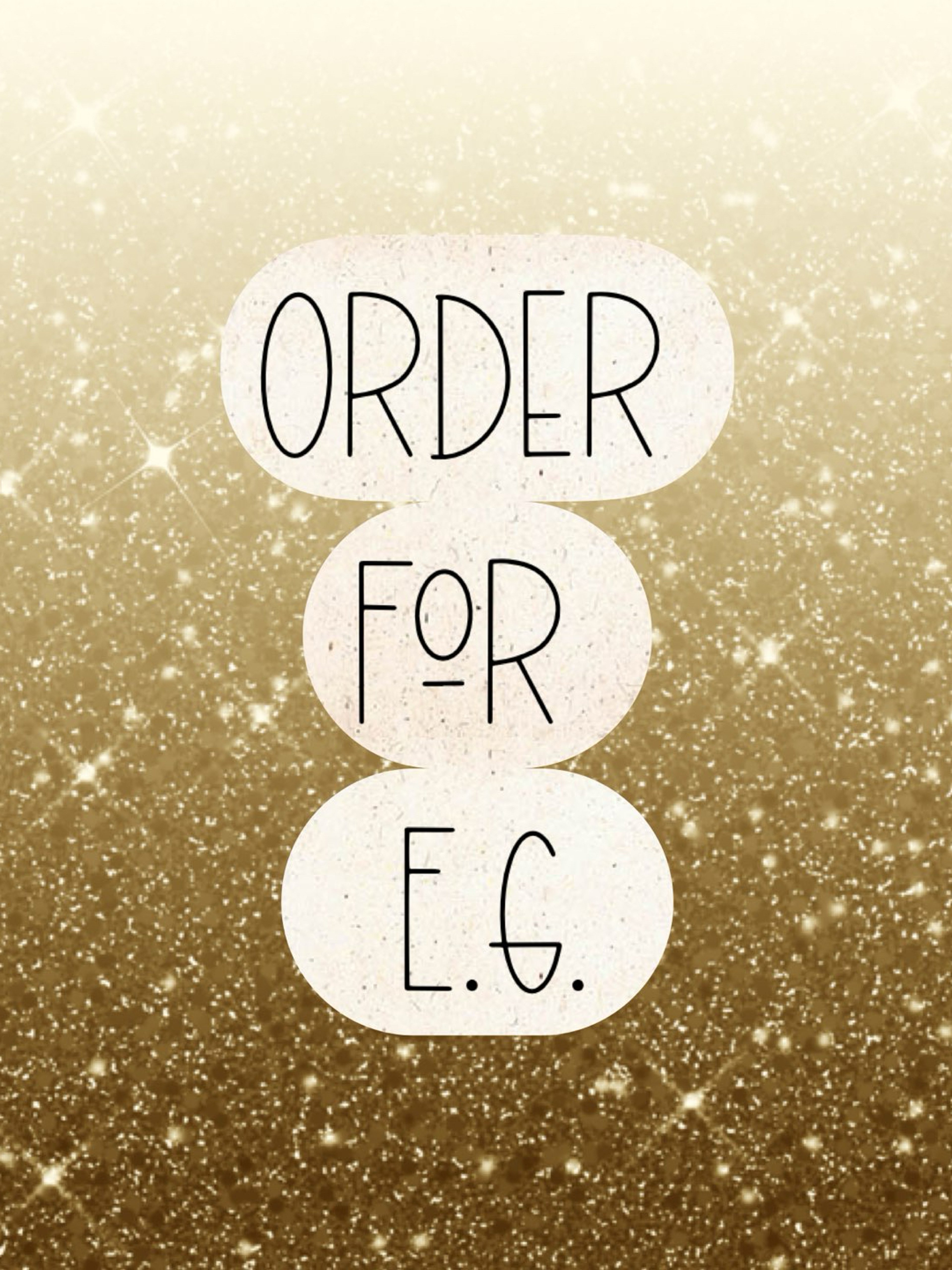 Preview pic of Order for Eric G Only