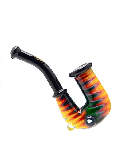 Preview pic of Wigwag Sherlock Pipe W/ Opal
