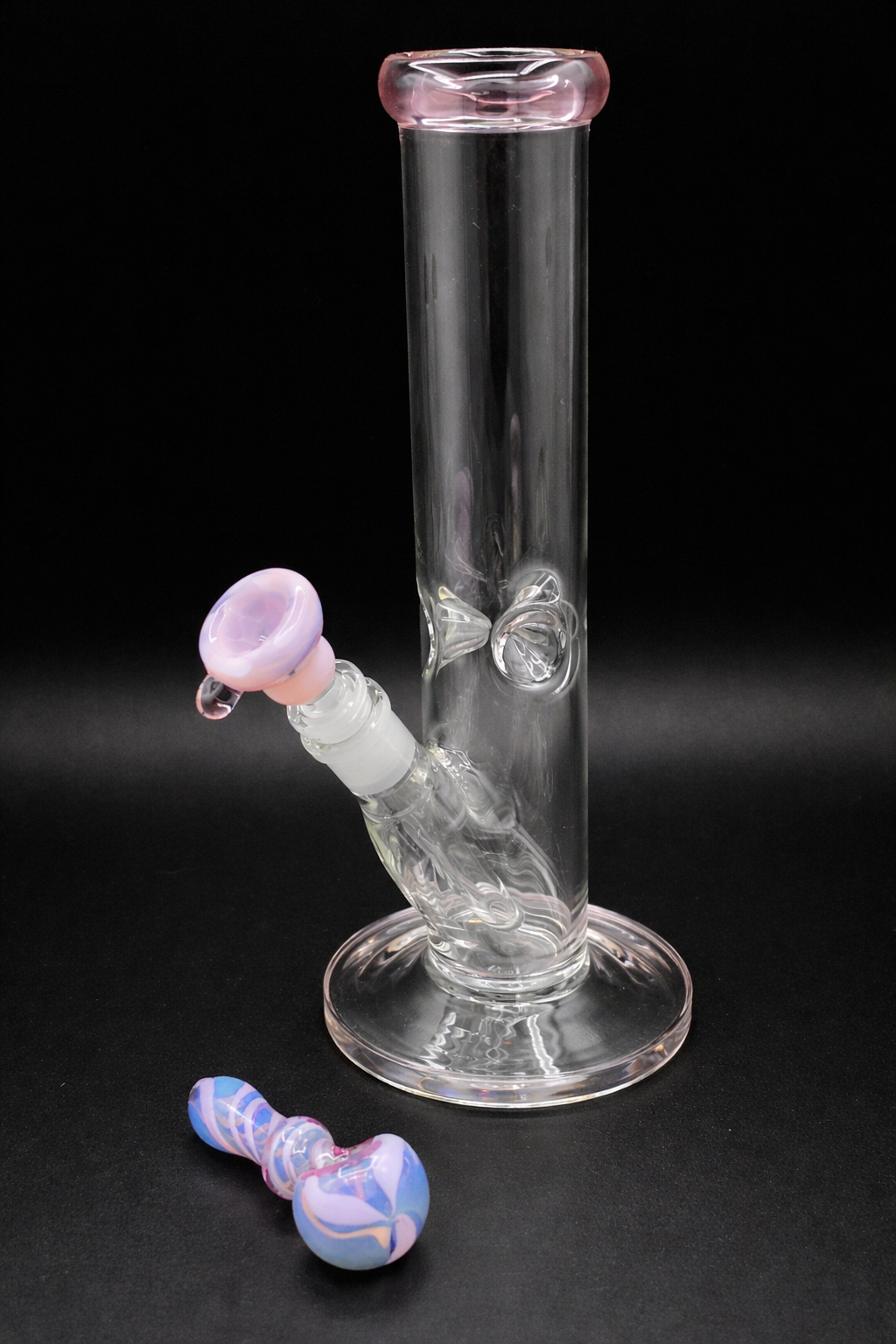 Preview pic of Pink  12" Straight Tube And Pipe