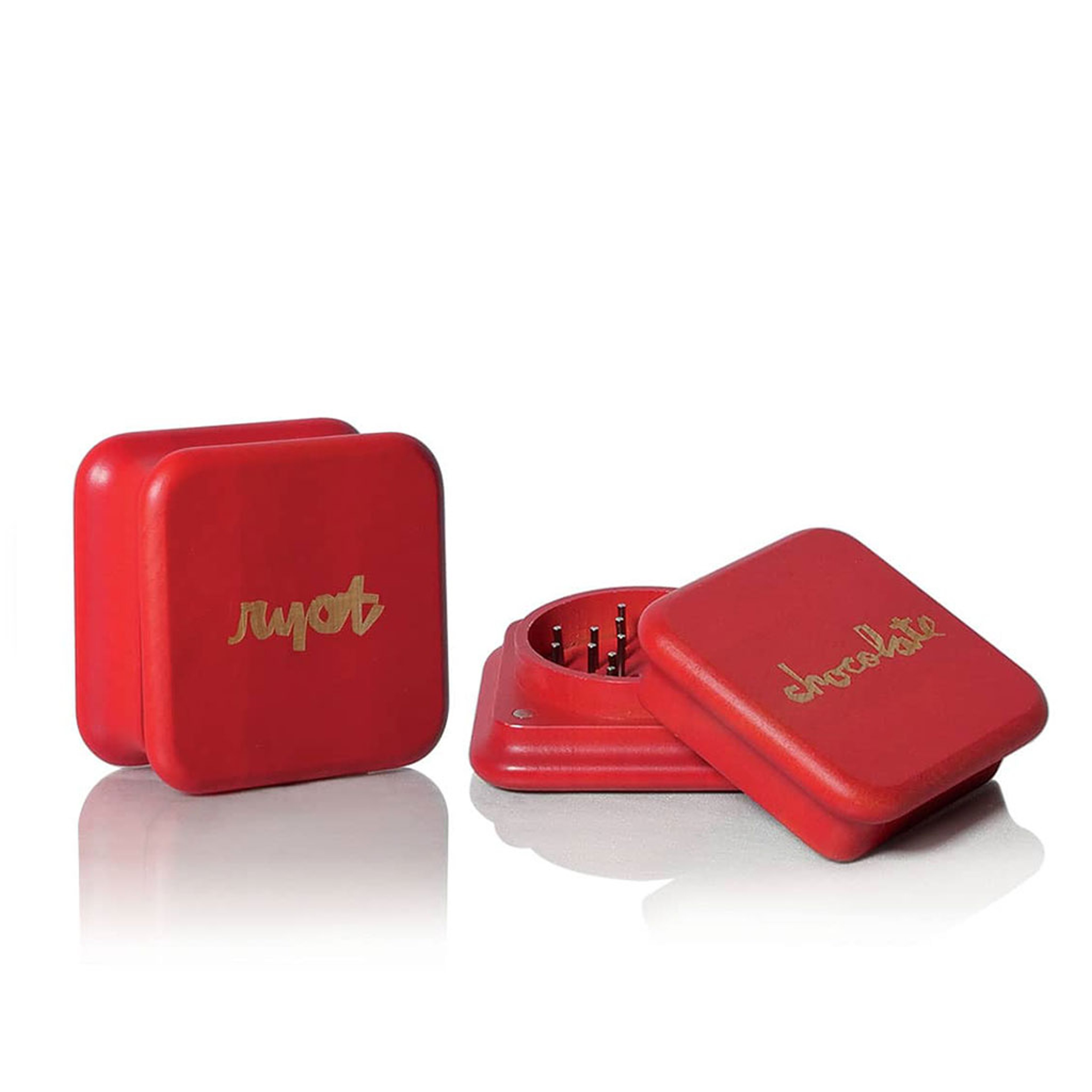 CHOCOLATE X RYOT 2 PC RED MAPLE GRINDER image 0
