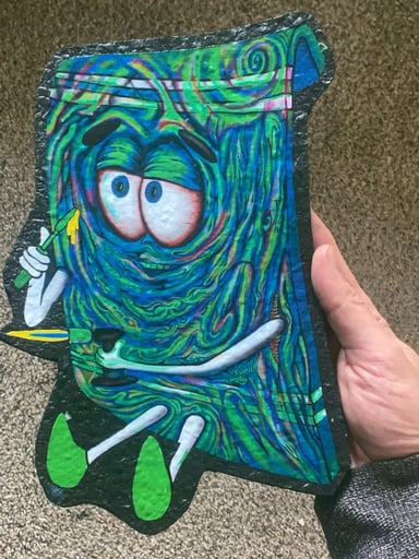 Preview pic of Blue green towelie mat