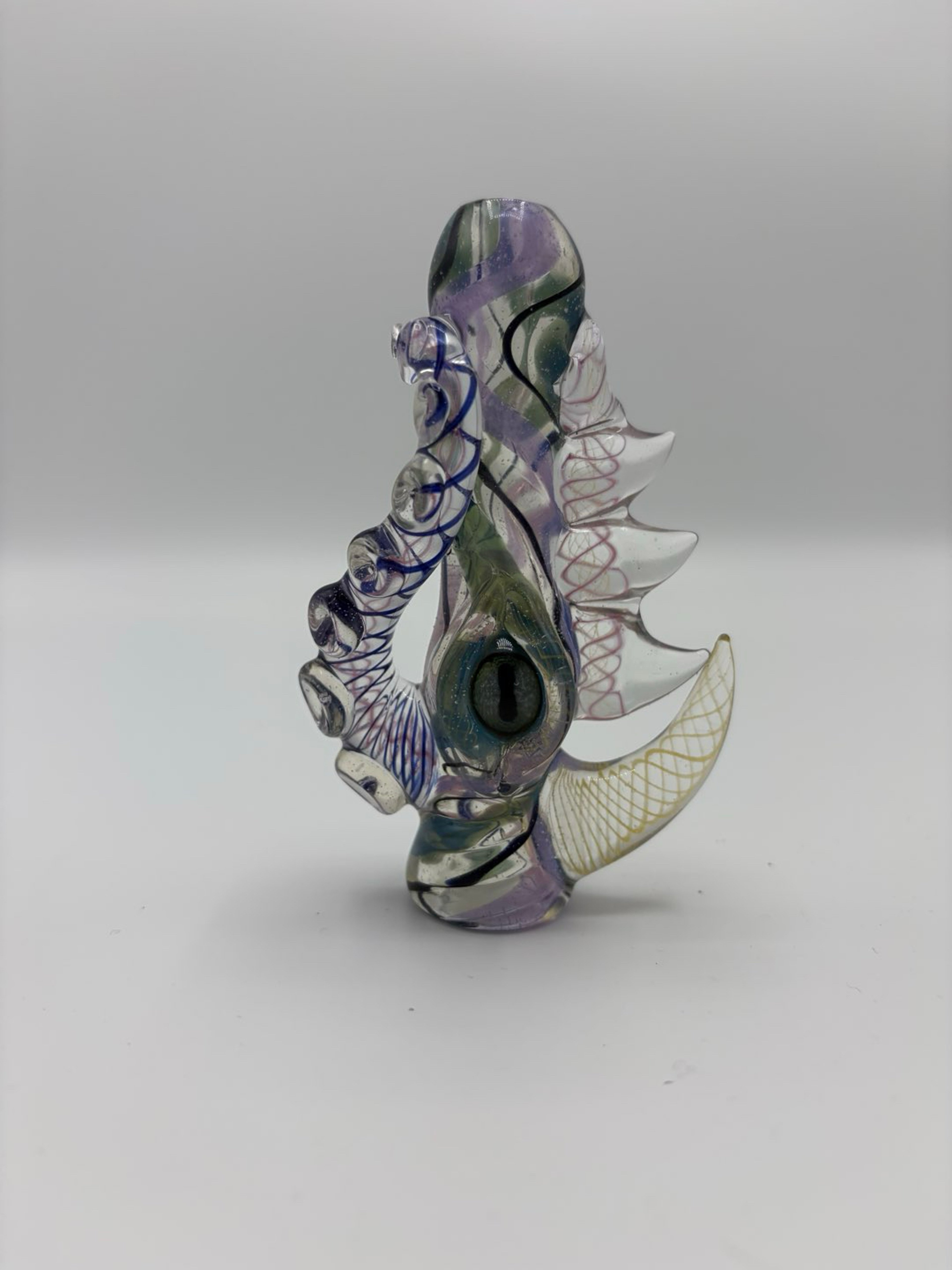UV Mako Glass Chillum – Signed image 0