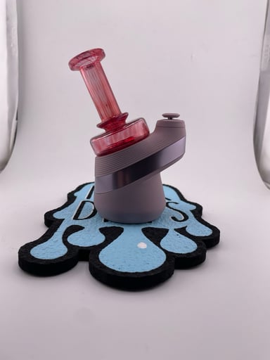 Preview pic of Tokr Glass Puffco Peak / Peak Pro Glass Dry Top - Red