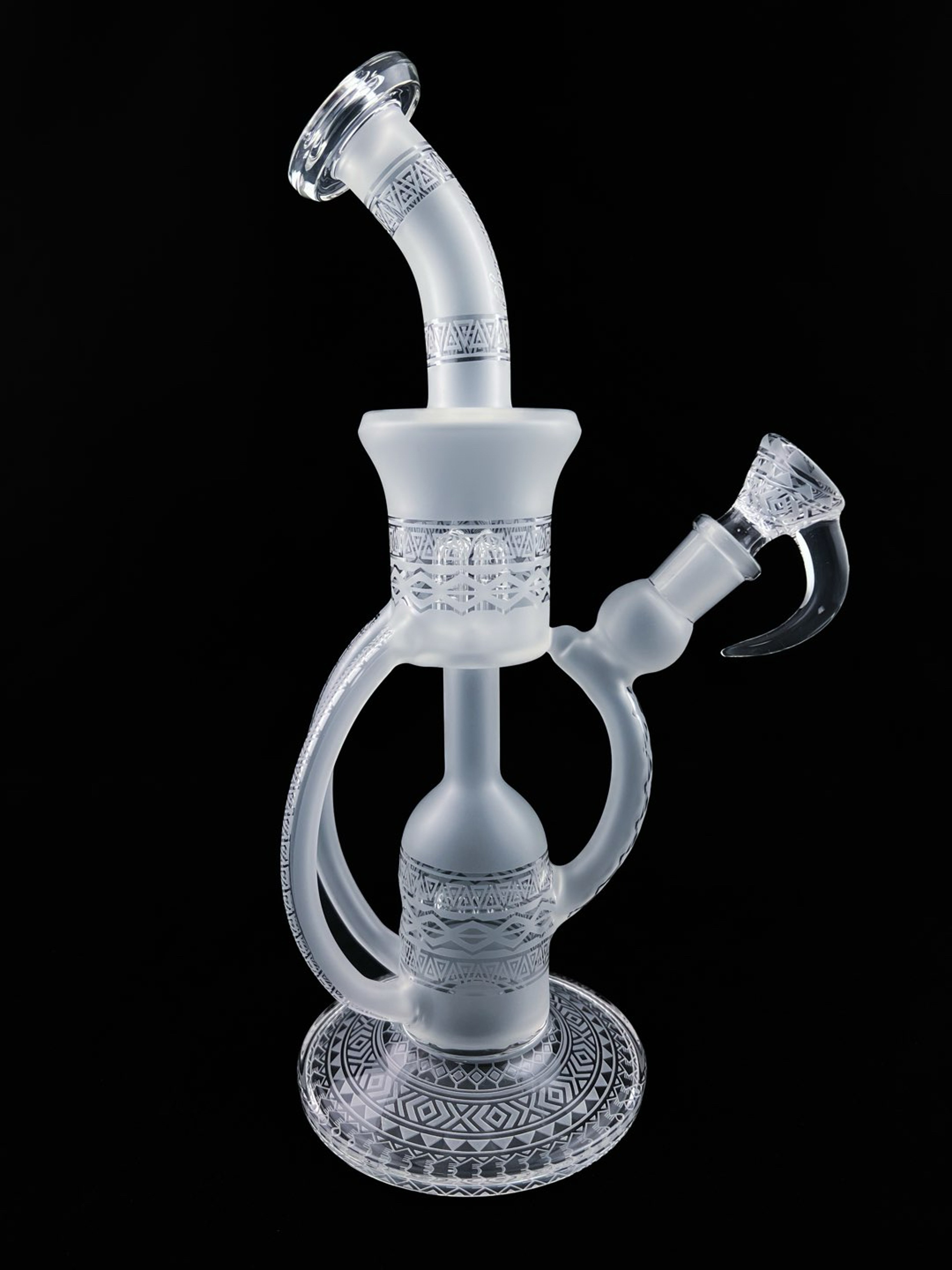 Preview pic of Sovereignty Dual Drain Mini Hornet Clear Cold Worked