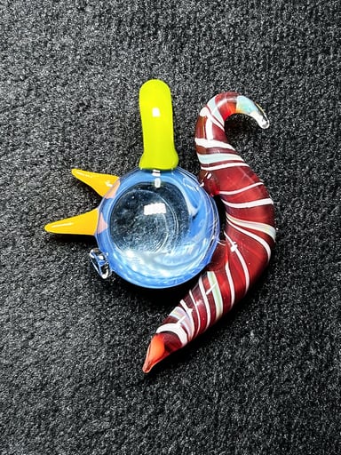Preview pic of MarvinsGlass 1 of 1 Pendant w/ necklace