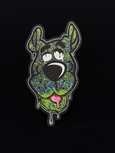 Preview pic of le100 Toxic Drippy Scooby Mat by Scoobys Smoke Shop x Moodmats