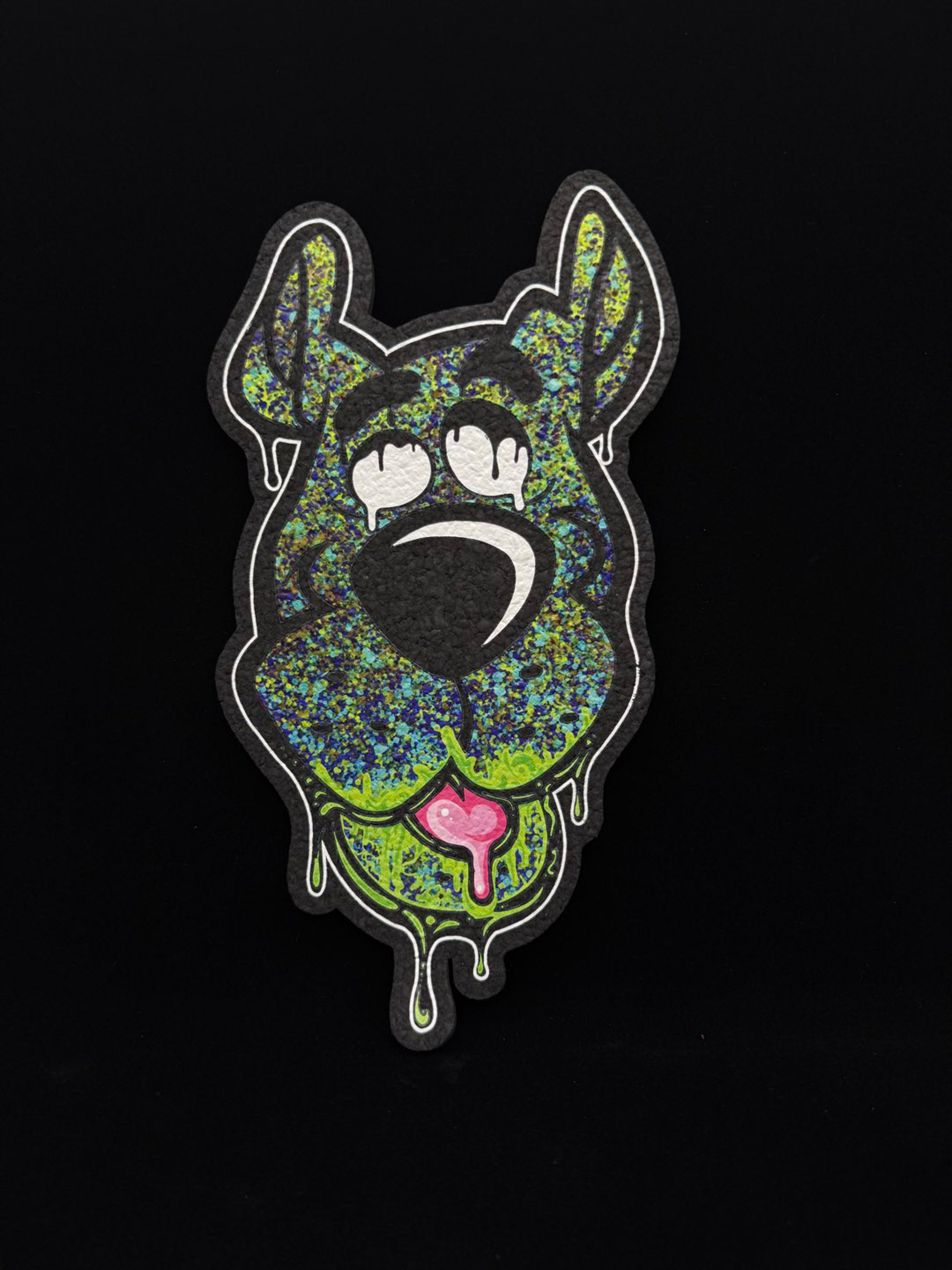 Preview pic of le100 Toxic Drippy Scooby Mat by Scoobys Smoke Shop x Moodmats