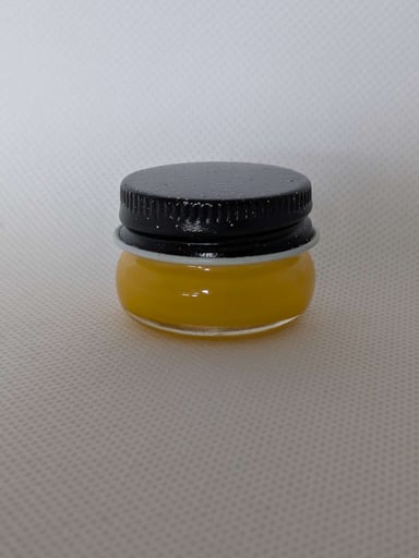 Preview pic of Empty1 Glass — Canary Yellow Micro Baller Jar (1/8 oz)