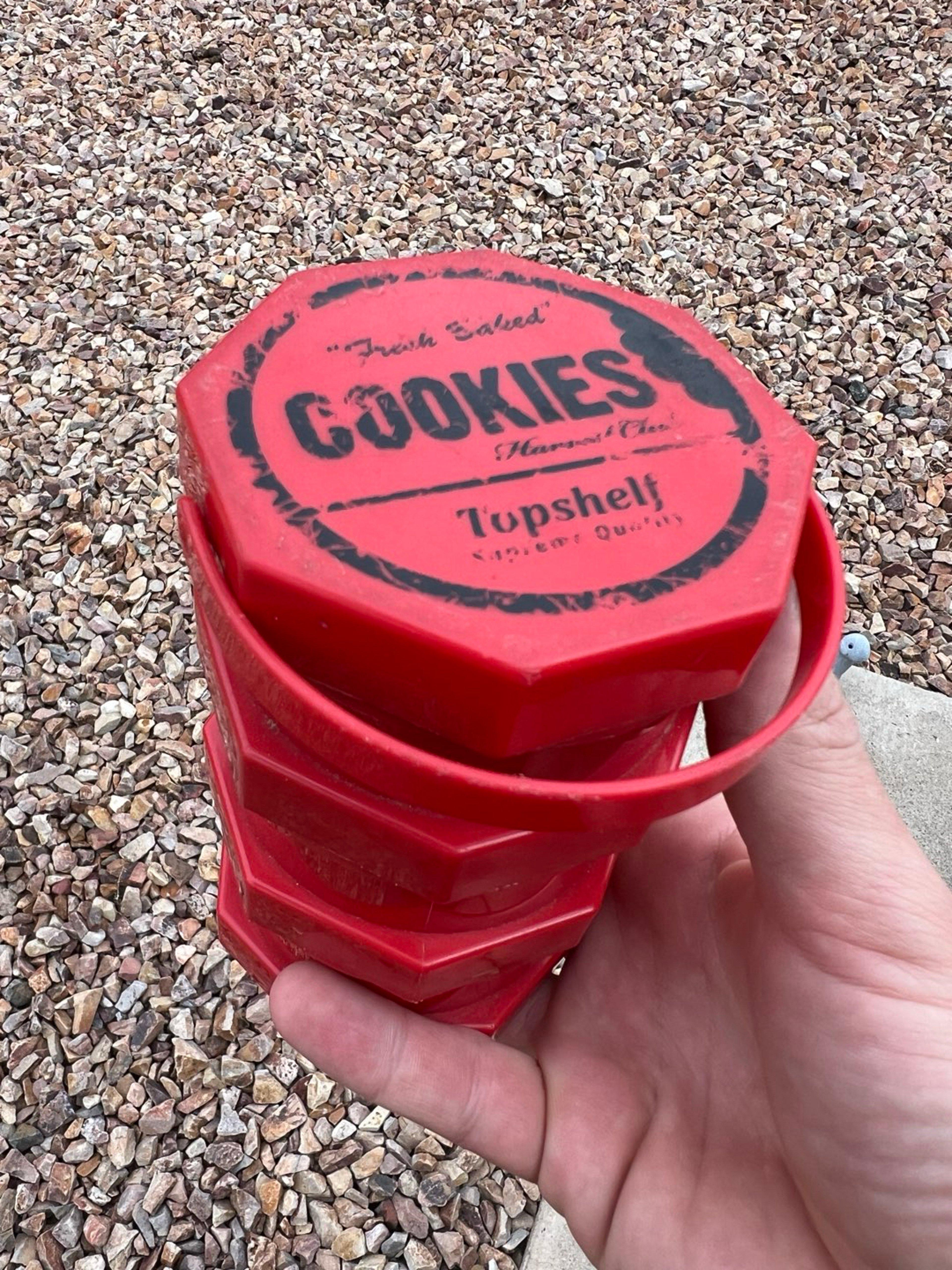Preview pic of @cookiessf Flower 6 Way Storage Travel Case / Jar