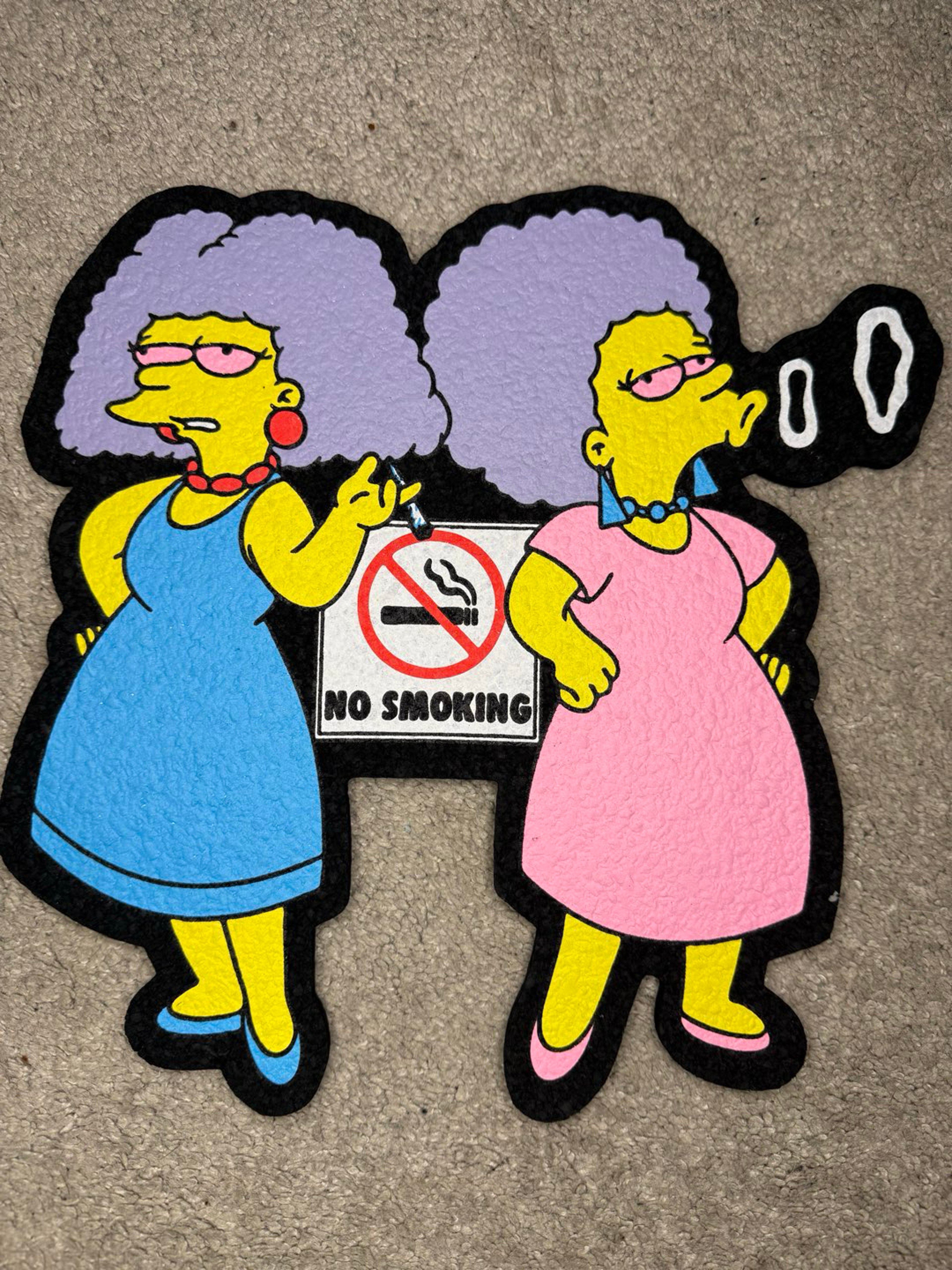 Preview pic of Smoking Sisters Moodmat