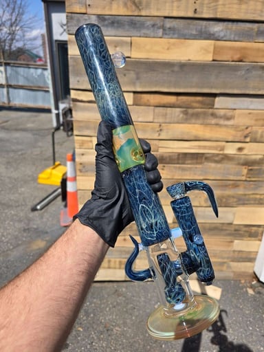 Preview pic of Dr Treso x Briggsglassworks Scribble Tech Tube