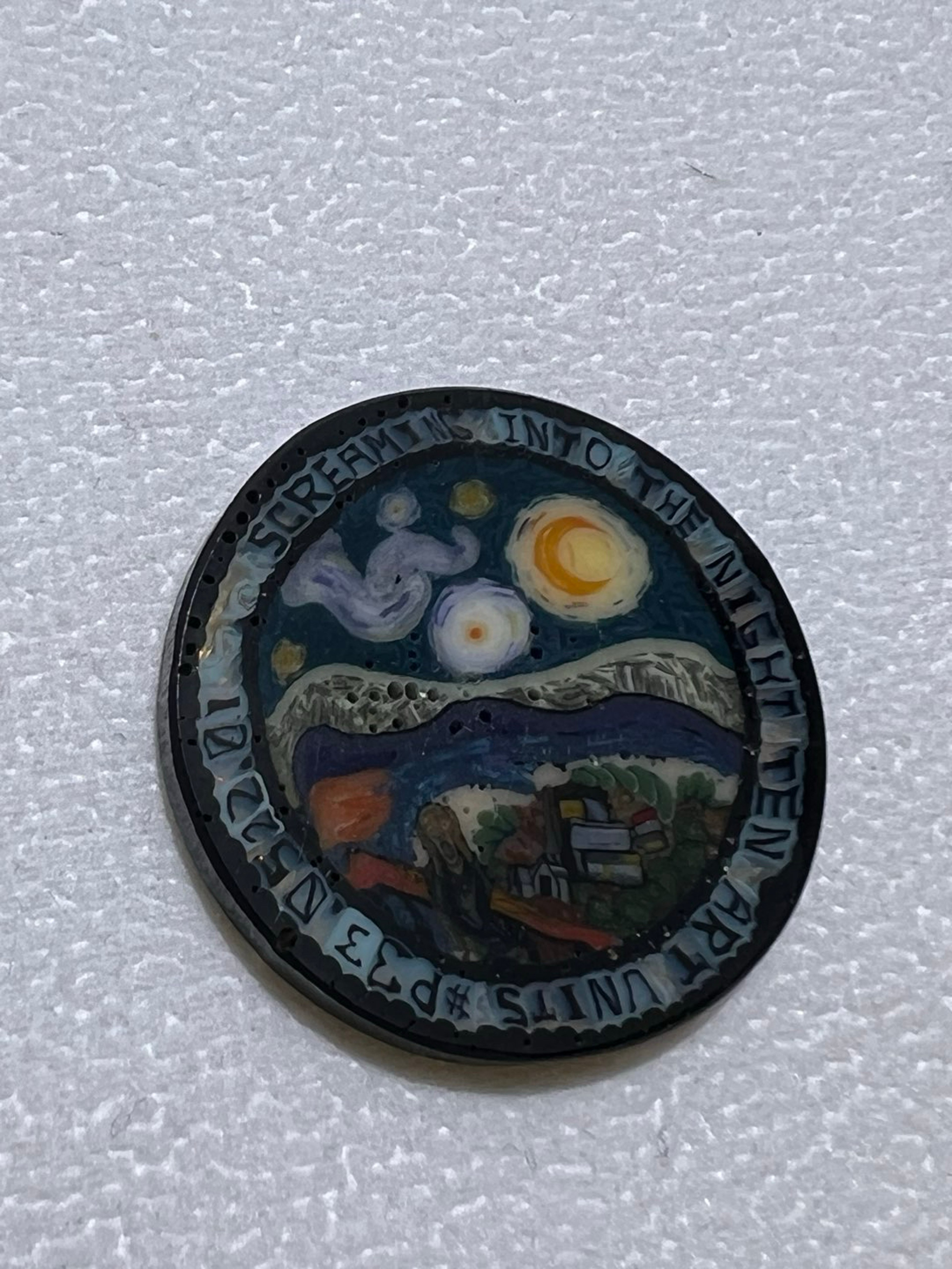 Preview pic of @grimmglass X @astarshipineverygarage Screaming into the Night Milli Coin 3.66g RARE
