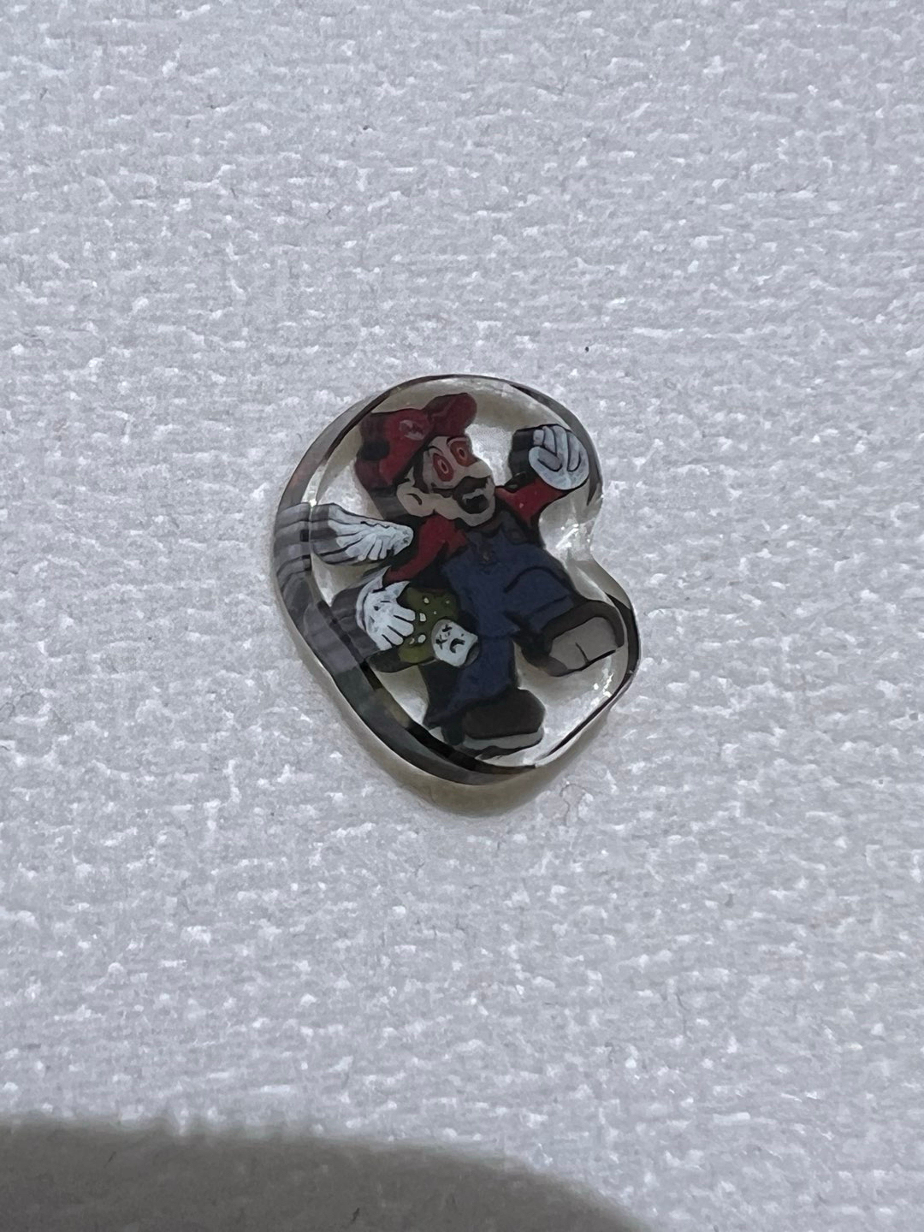 Preview pic of @stephen_boehme X @microsworkshop Mario Polished Milli Coin / Chunk 1.14g