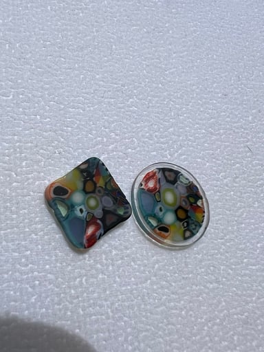 Preview pic of @upgradeglass Polished Milli Set (2) RARE 1.23g