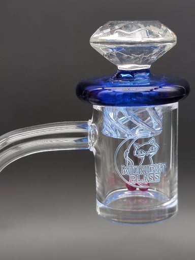Preview pic of MIDNIGHT QUARTZ XL BANGER VORTEX SET 14MM 45 DEGREES