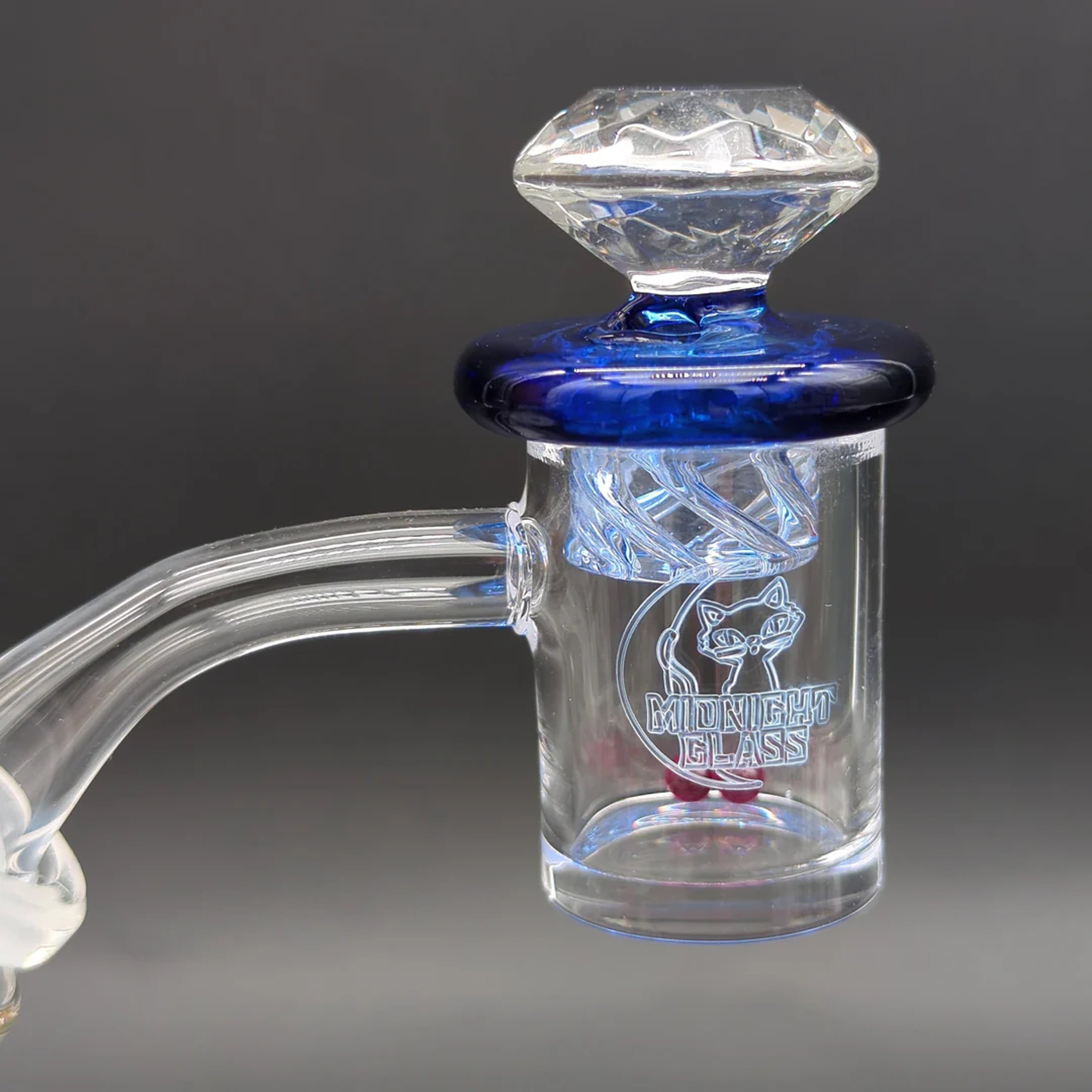 Preview pic of MIDNIGHT QUARTZ XL BANGER VORTEX SET 14MM 45 DEGREES