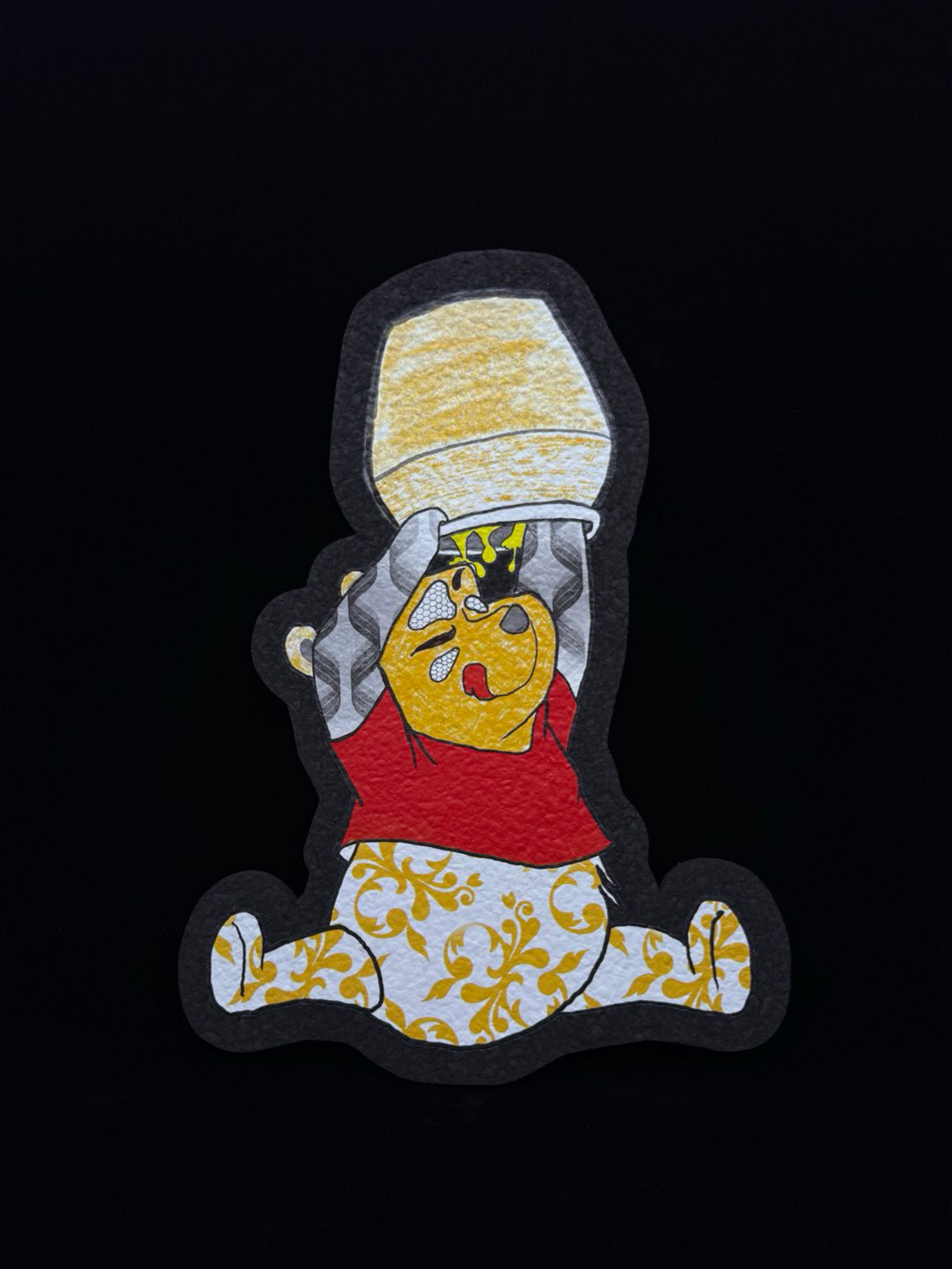 Preview pic of SIGNED Winnie the Pooh Mat by Moodmats