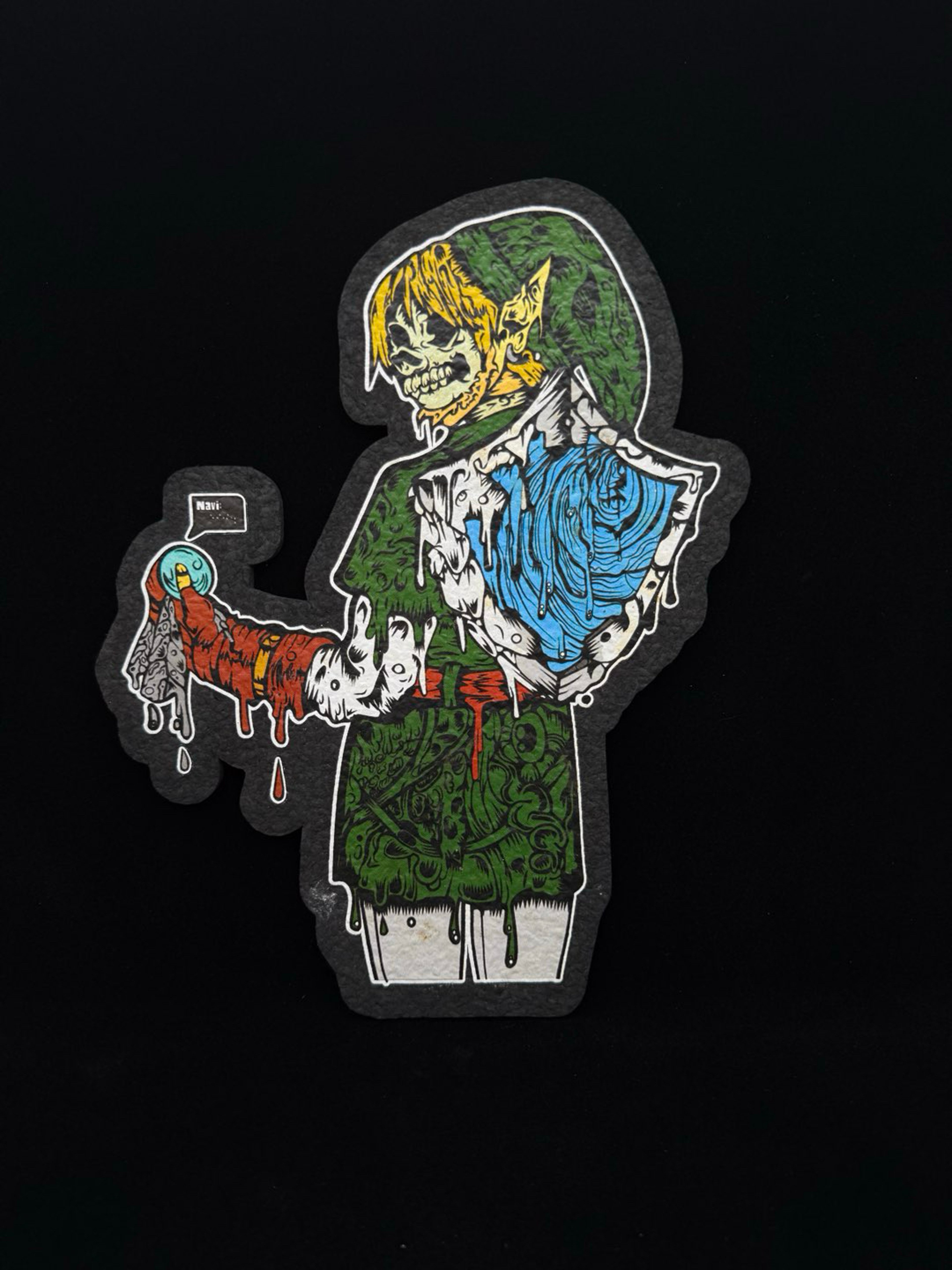 le100 Green Link to The Past 12” Mat by Kinked Pins x Moodmats image 0