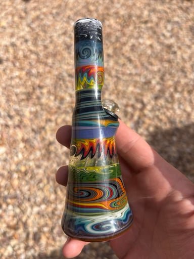 Preview pic of @reverendmorse Wig-Wag Illuminati UV Choas Tube 2016 (signed & dated) 10mm 7in
