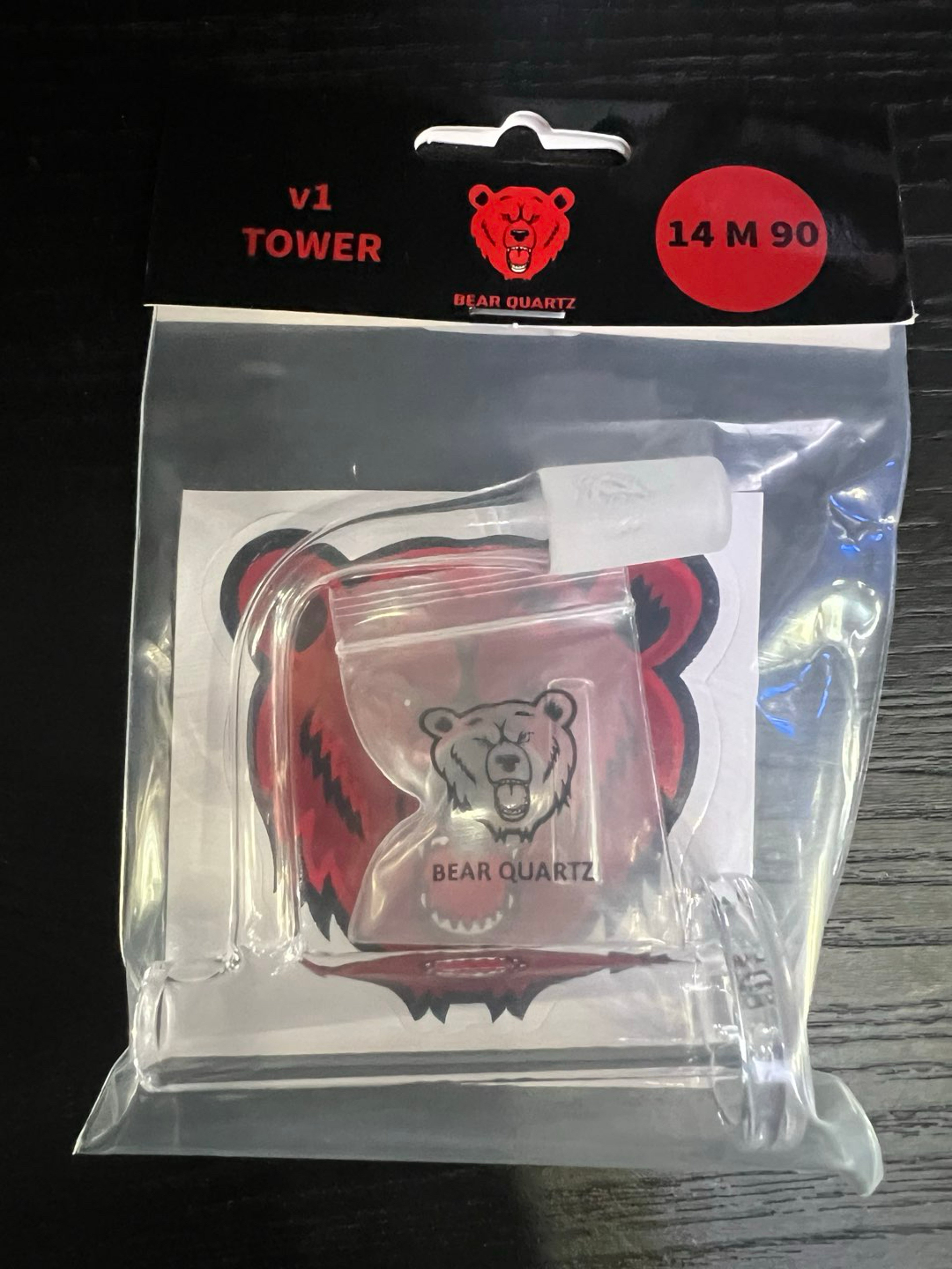 BEAR QUARTZ V1 TOWER 14 m banger/nail image 0