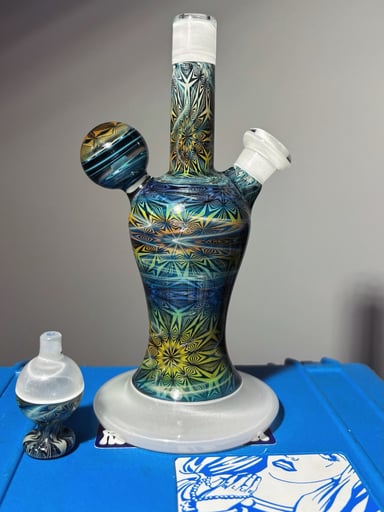 Preview pic of 2022 Blueberry503 x Steve Sizelove 2 Hole Mini Tube / Jammer - White Satin UV