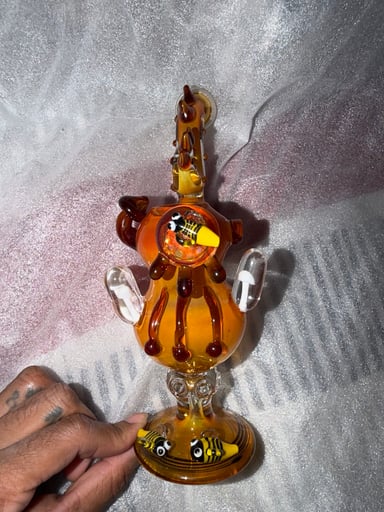 Preview pic of Dragon's Breath Golden Fumed Bubbler