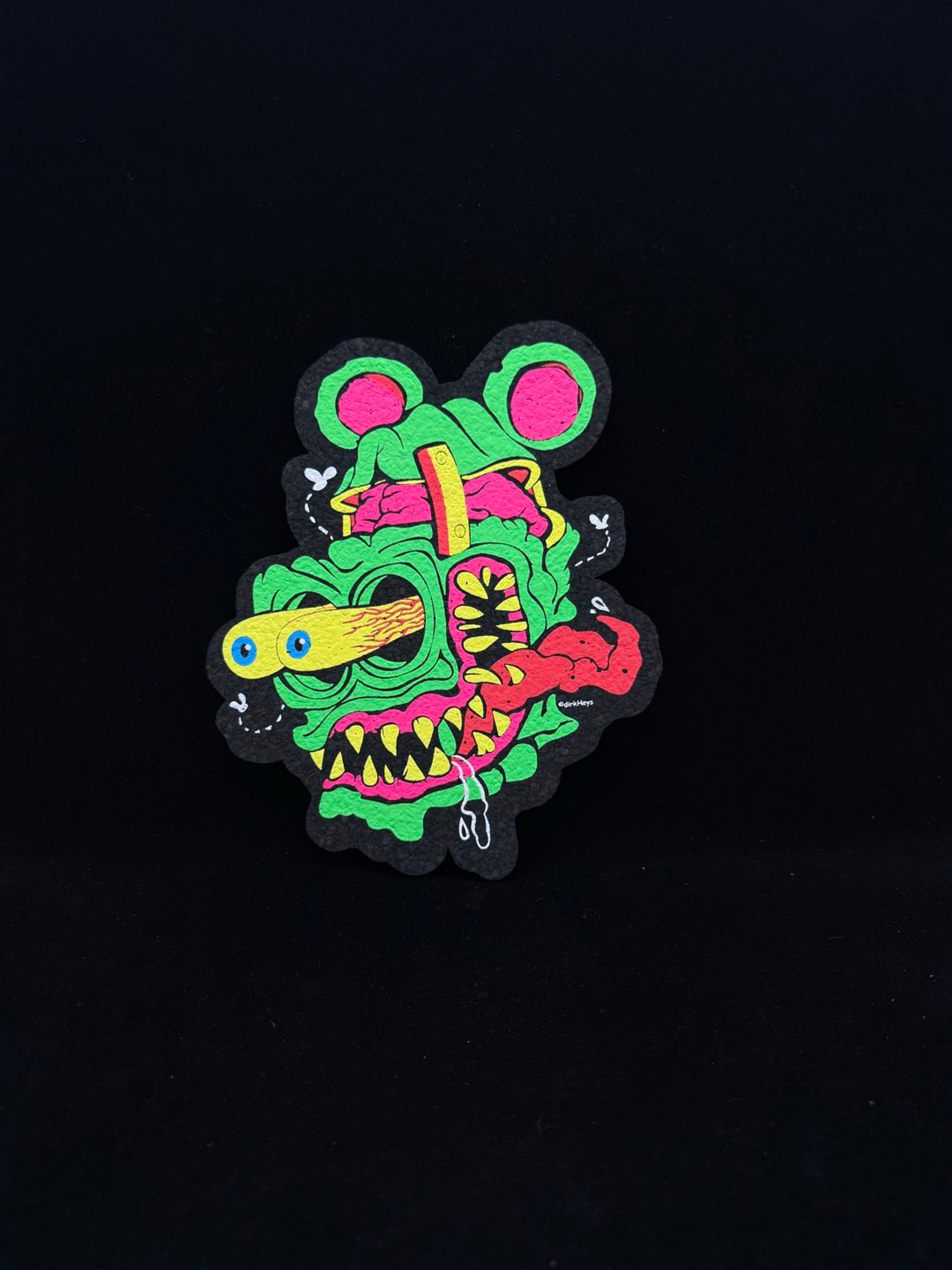 le75 UV Rat Fink Mat by 710 Emporium x DirkHays x Moodmat image 0