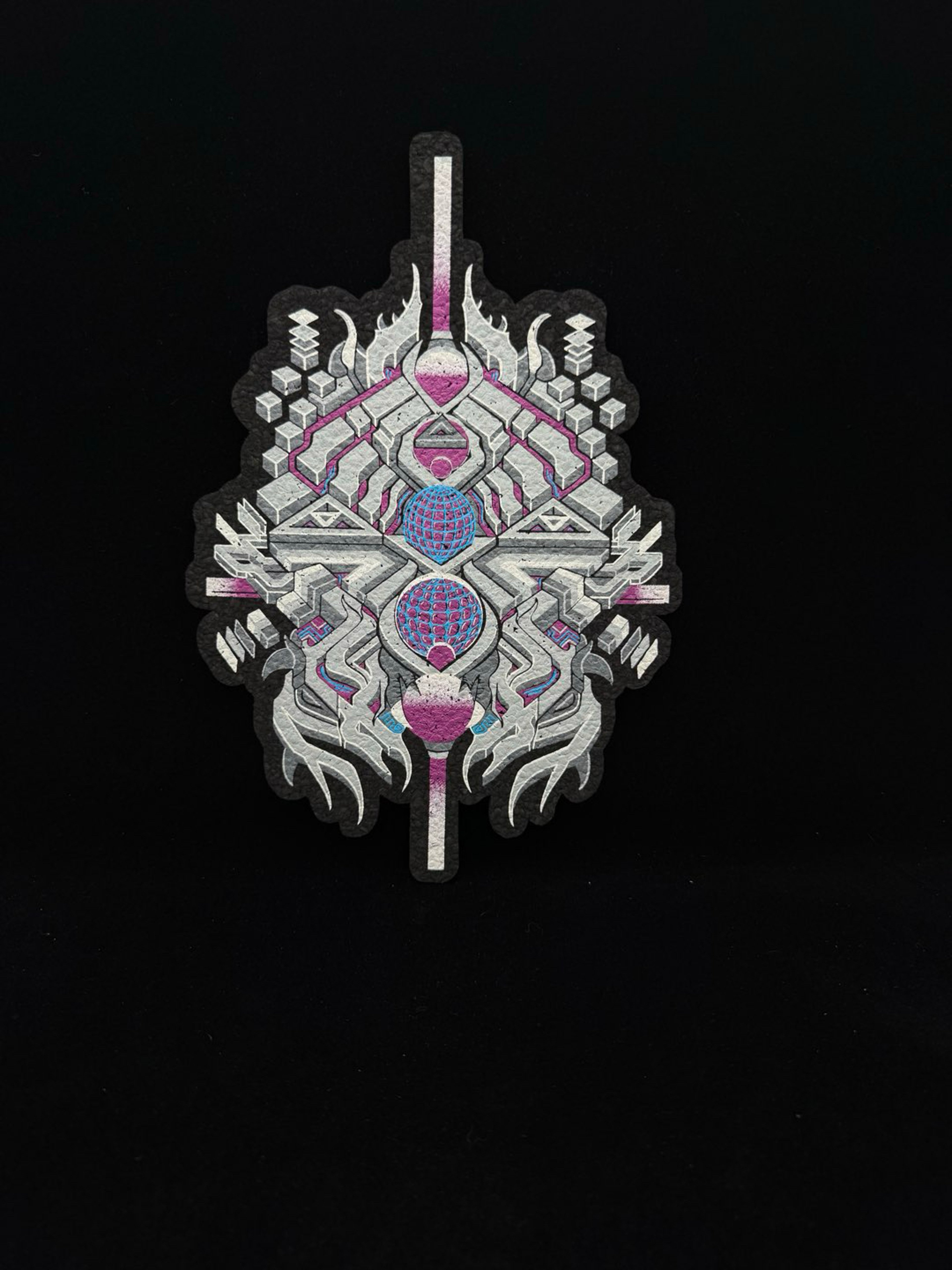 Preview pic of UV Sacred Solutions Mat by Cole Hazard Art x Moodmat