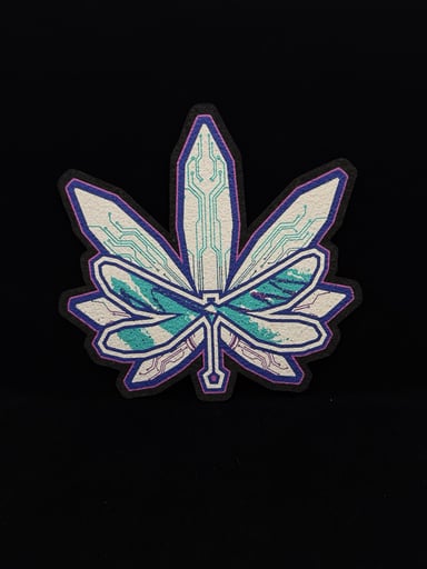 Preview pic of le150 Dragonfly Leaf Mat by Tuff Tethers x Moodmat
