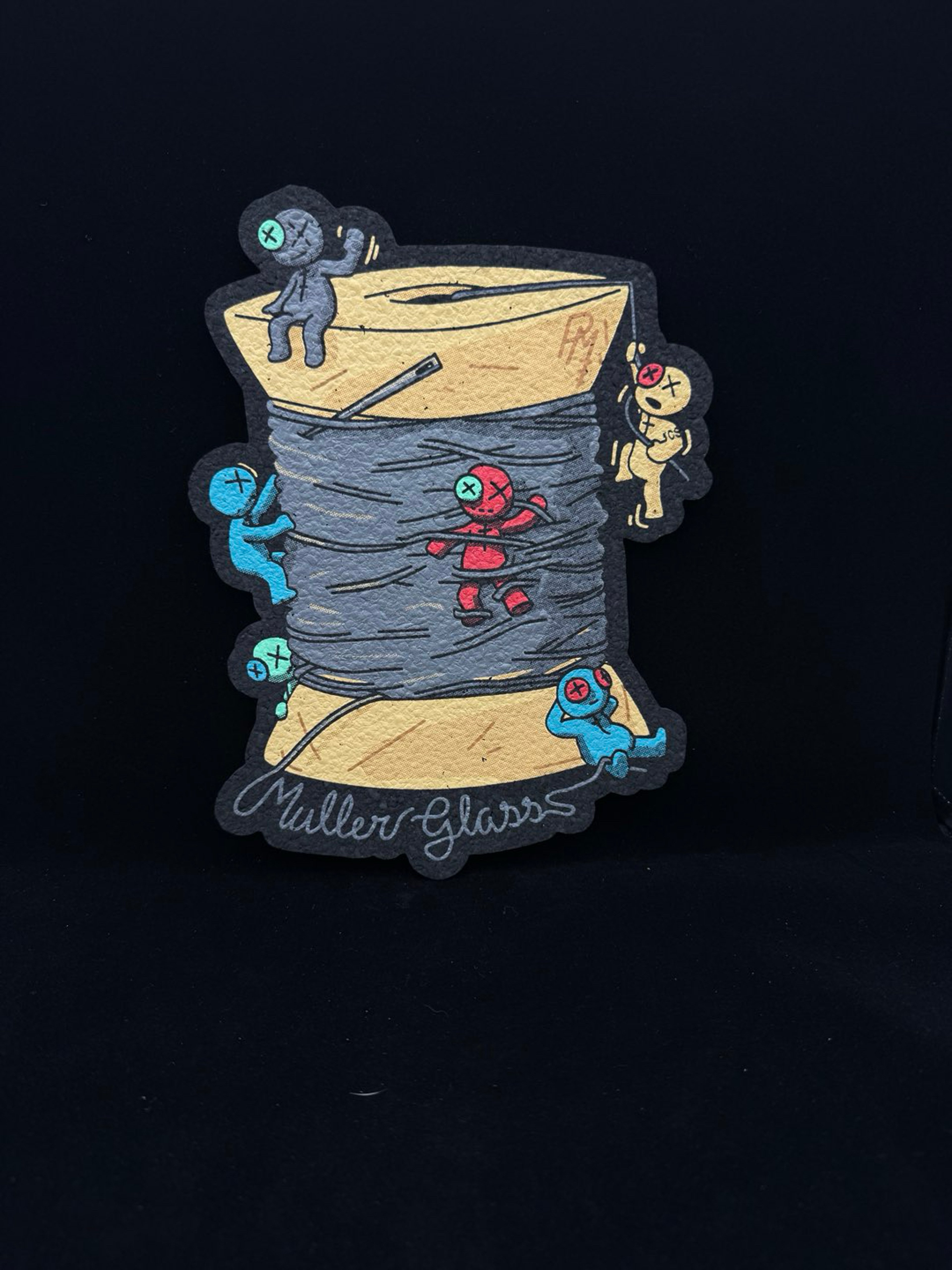Preview pic of le150 UV Grey Spool Mat by Muller Glass x Moodmat
