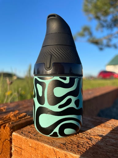Preview pic of Puffco Proxy Accessory Kit Lando Norris Inspired coated By Palmers Powders - Teal