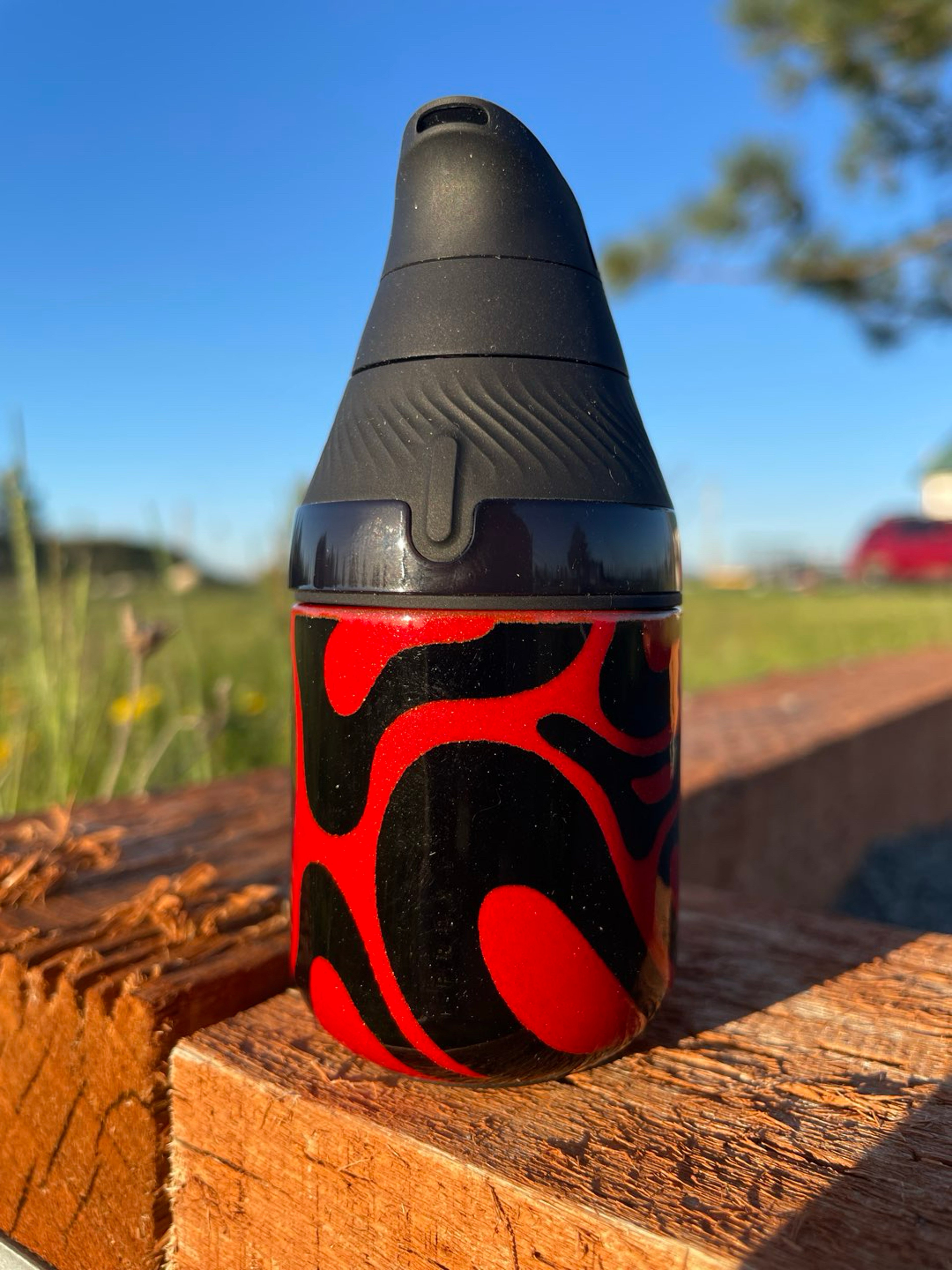 Preview pic of Puffco Proxy Accessory Kit Lando Norris Inspired coated By Palmers Powders - Red