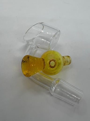 Preview pic of Handblown Gold Bubble Cap