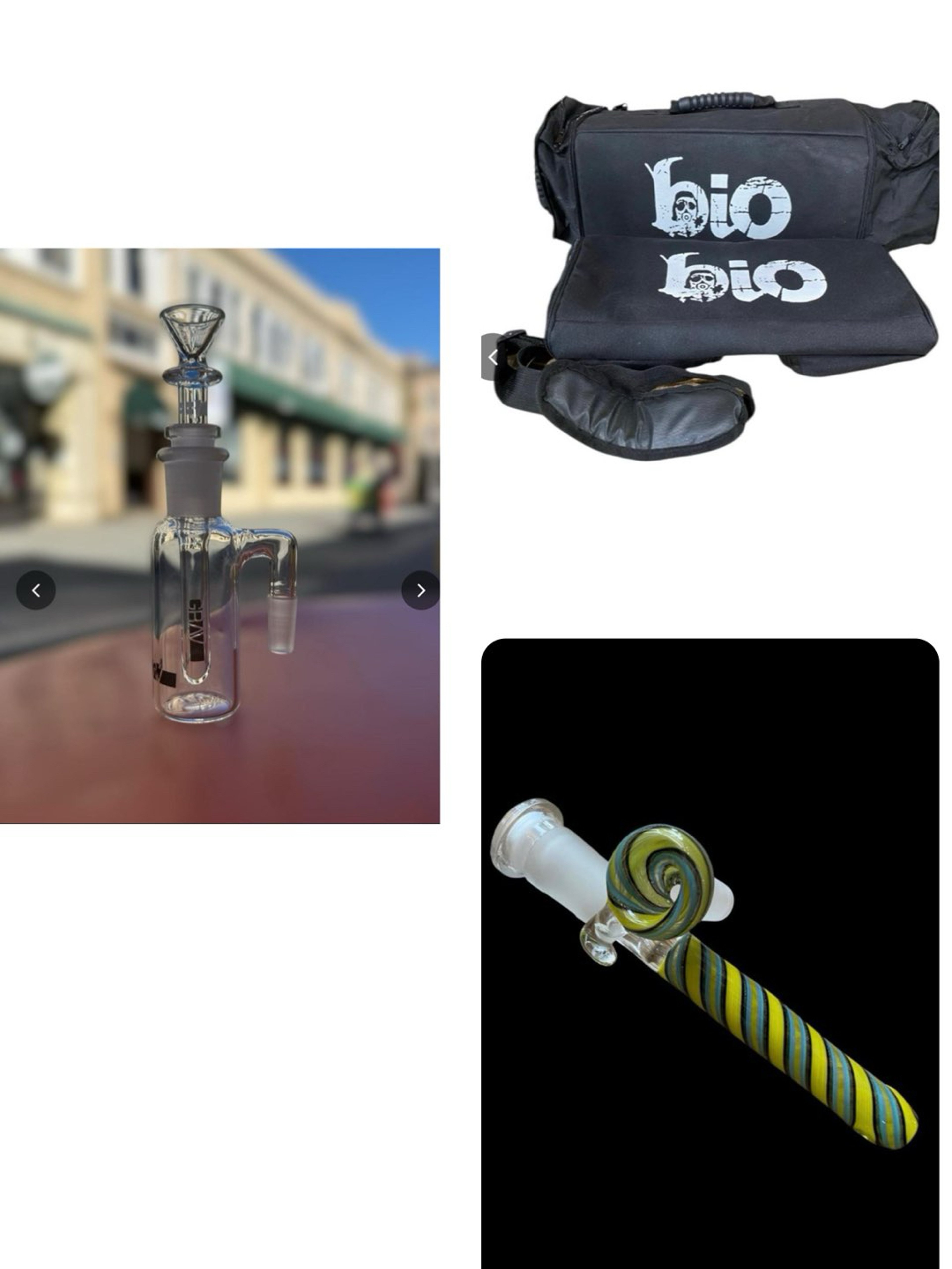 Preview pic of Grav Ashcatcher (main body only) Bio bag & Slide / Downstem Bundle