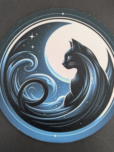 Preview pic of MIDNIGHT GLASS "IN THE CLOUDS" DAB MAT MINI