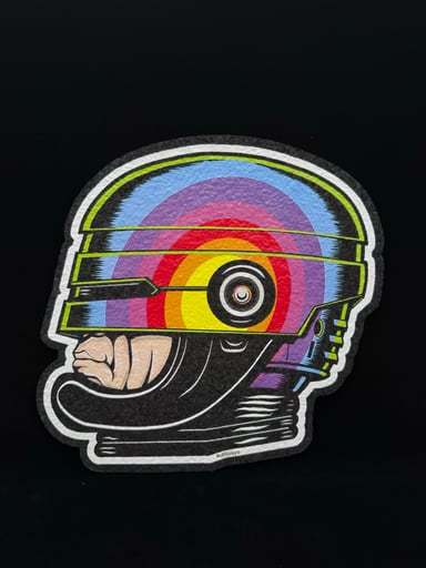 Preview pic of Robo Cop 12” Mat by Dirk Hays x Moodmats