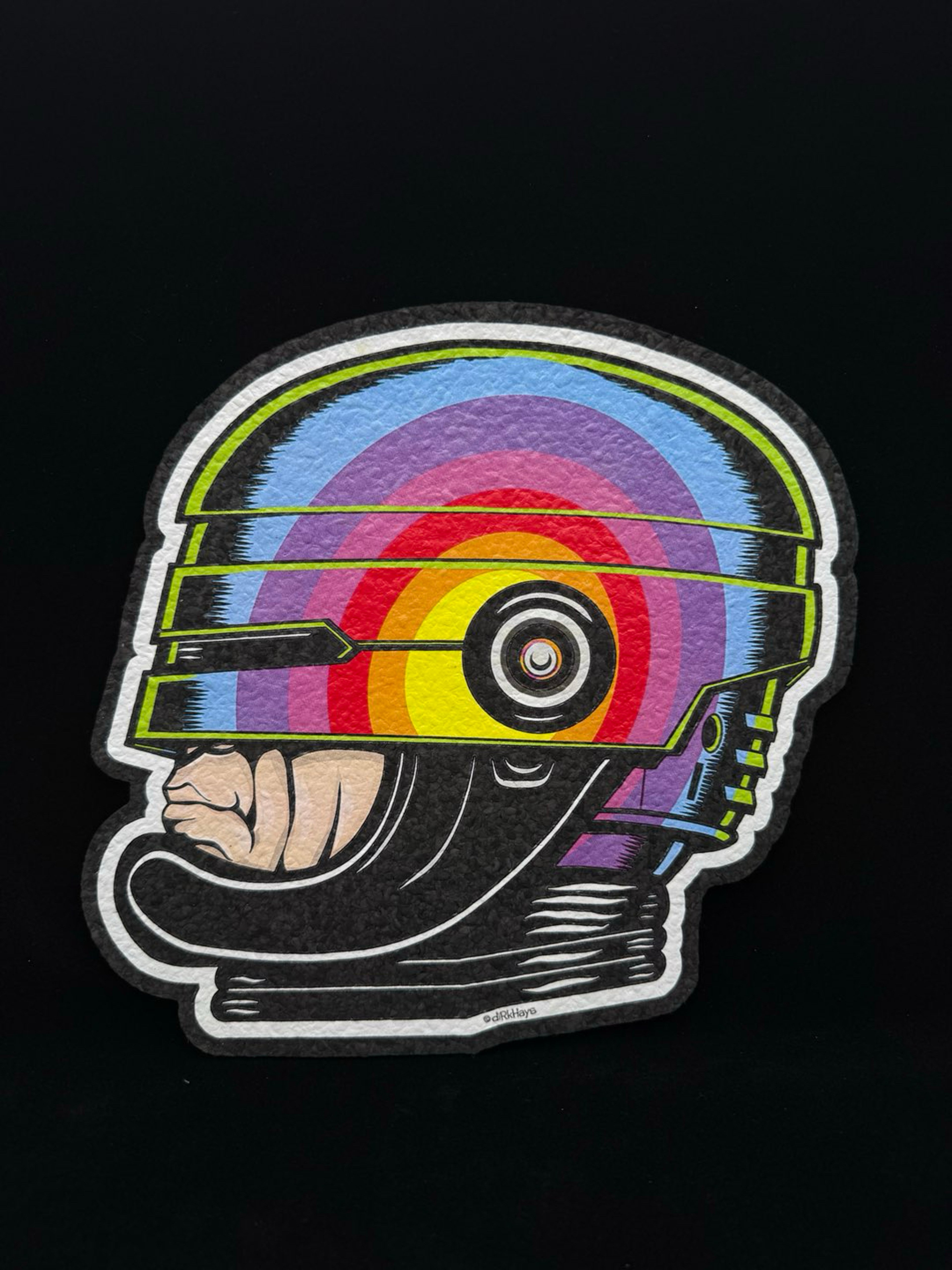 Preview pic of Robo Cop 12” Mat by Dirk Hays x Moodmats