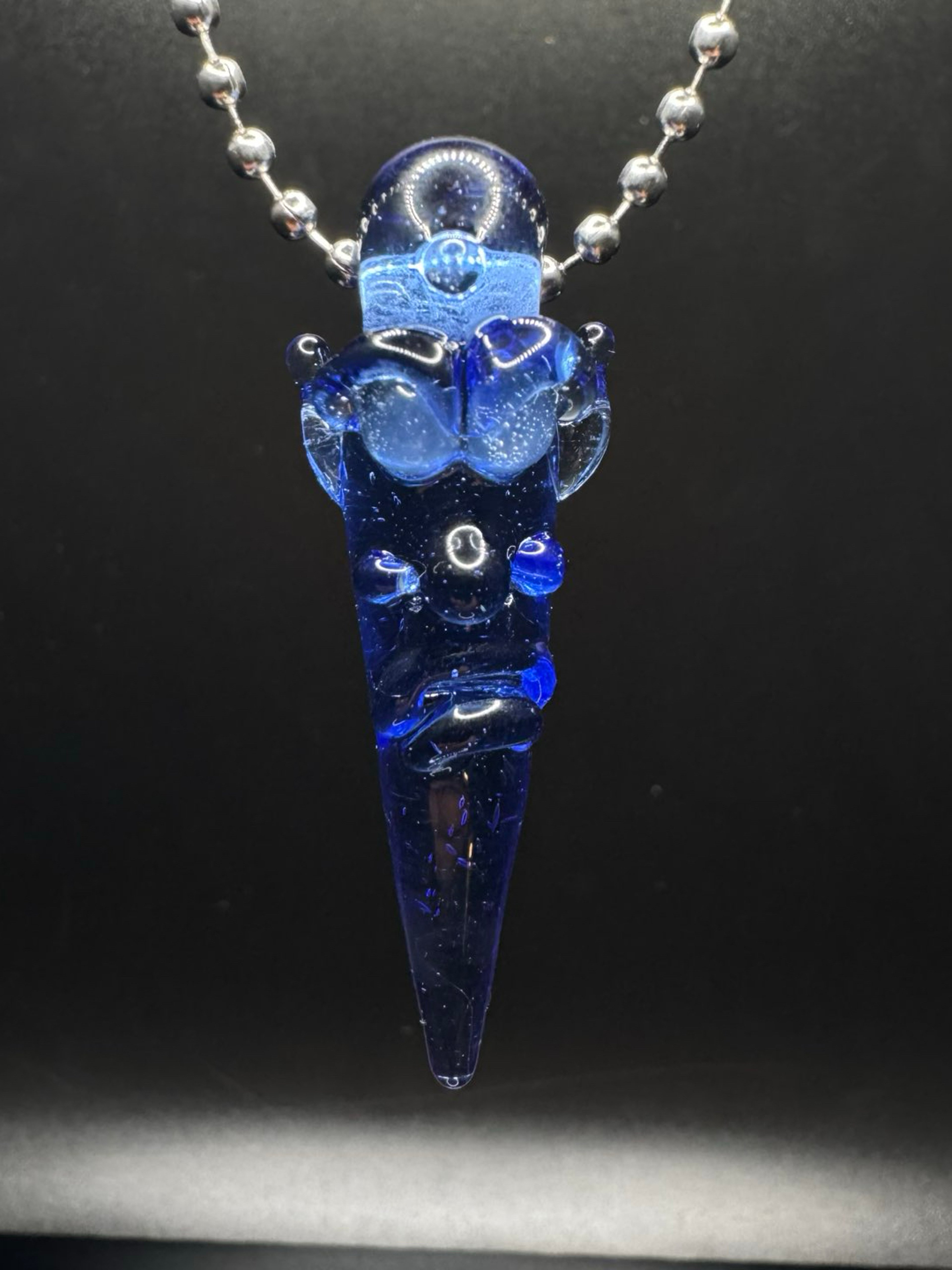 Blue Machine Elf Dabber Pendant image 0