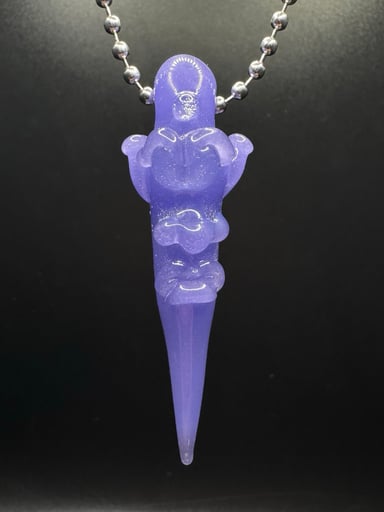 Preview pic of Purple Machine Elf Dabber Pendant