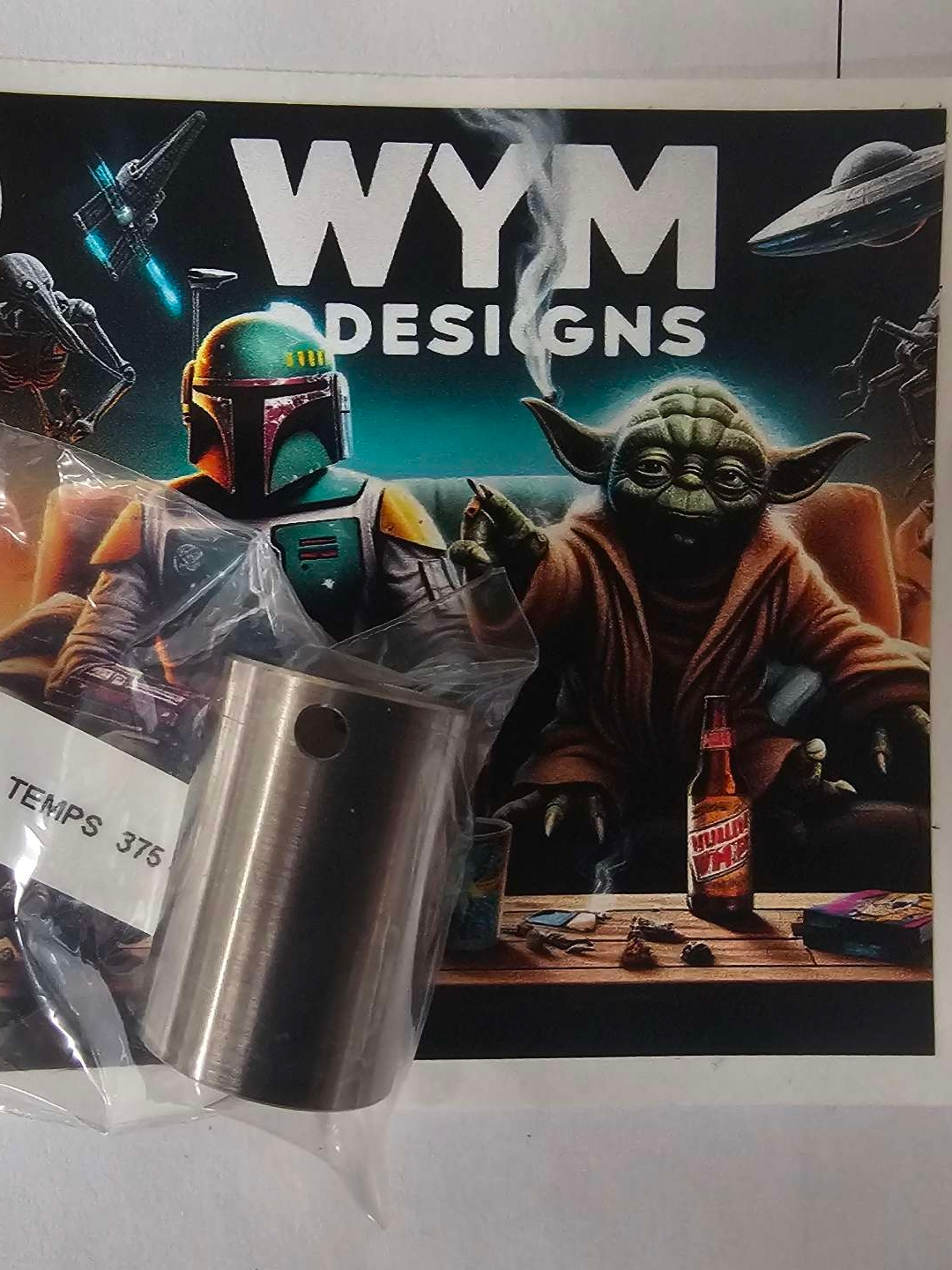 Preview pic of WYM Designs Dr.Dabber Switch 2 grade 1 titanium insert