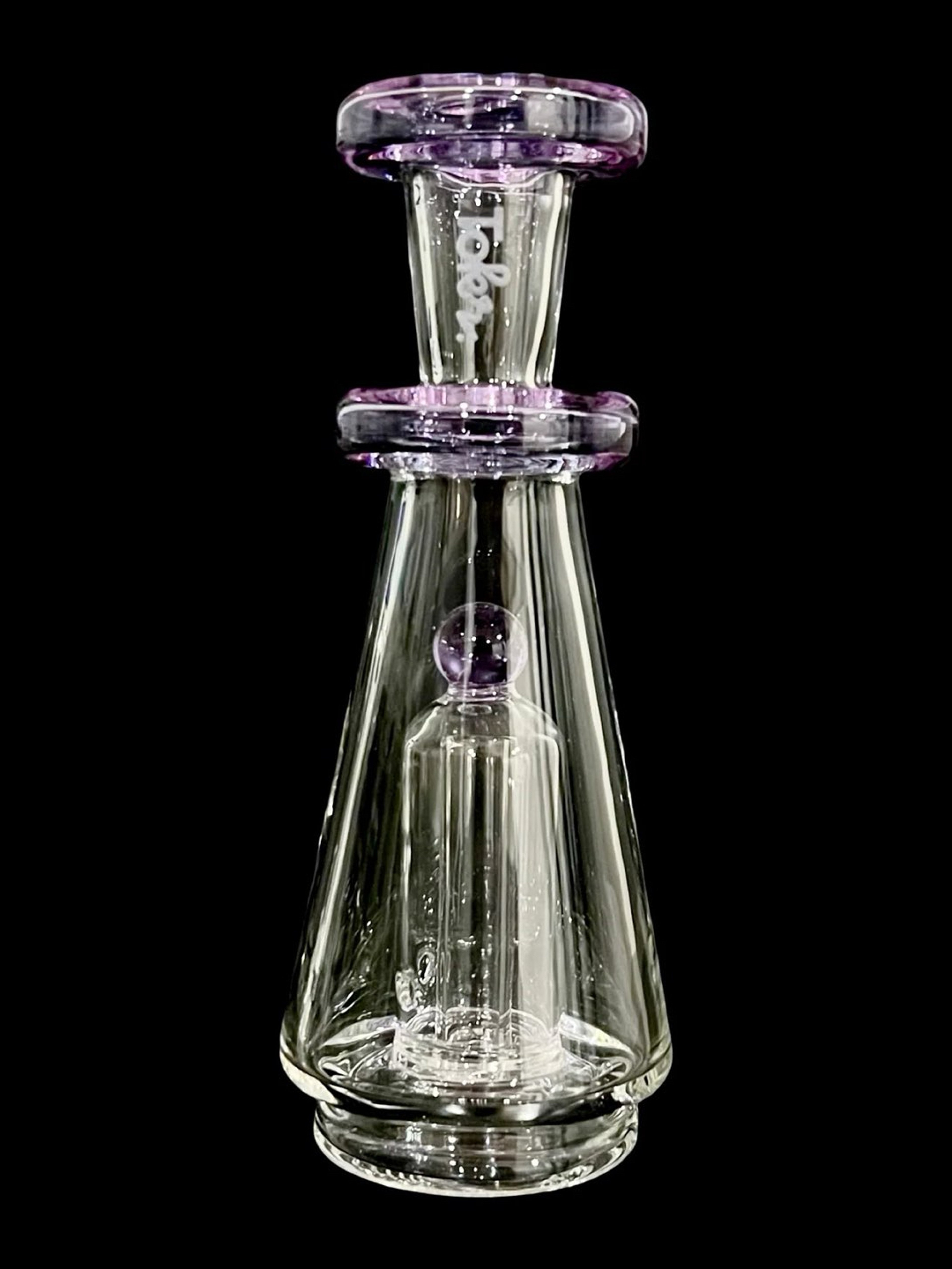 Preview pic of Tokr Glass Lavender Cone Puffco Peak Top