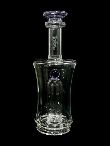 Preview pic of Tokr Glass Lavender Can Puffco Peak Top