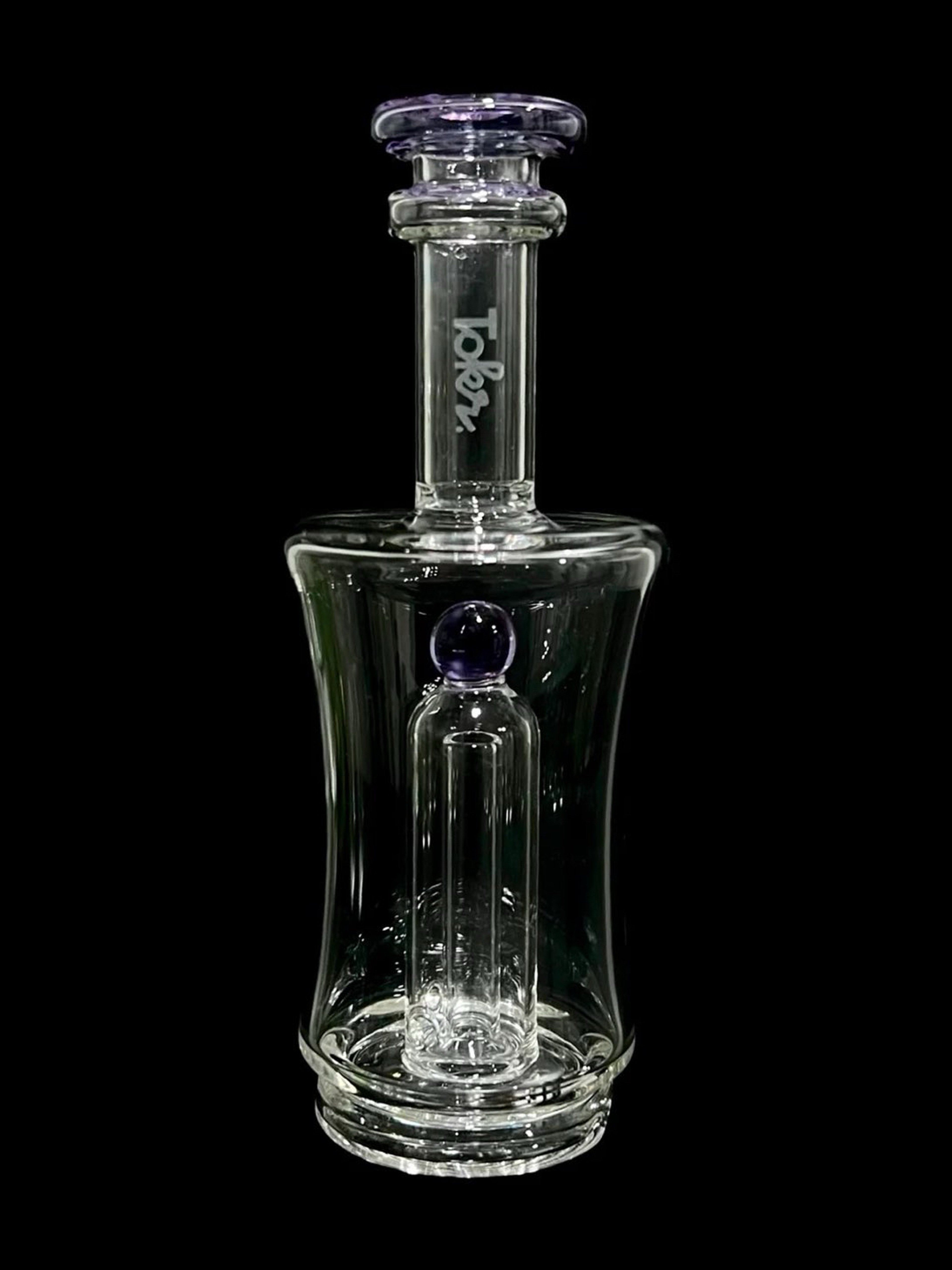 Preview pic of Tokr Glass Lavender Can Puffco Peak Top