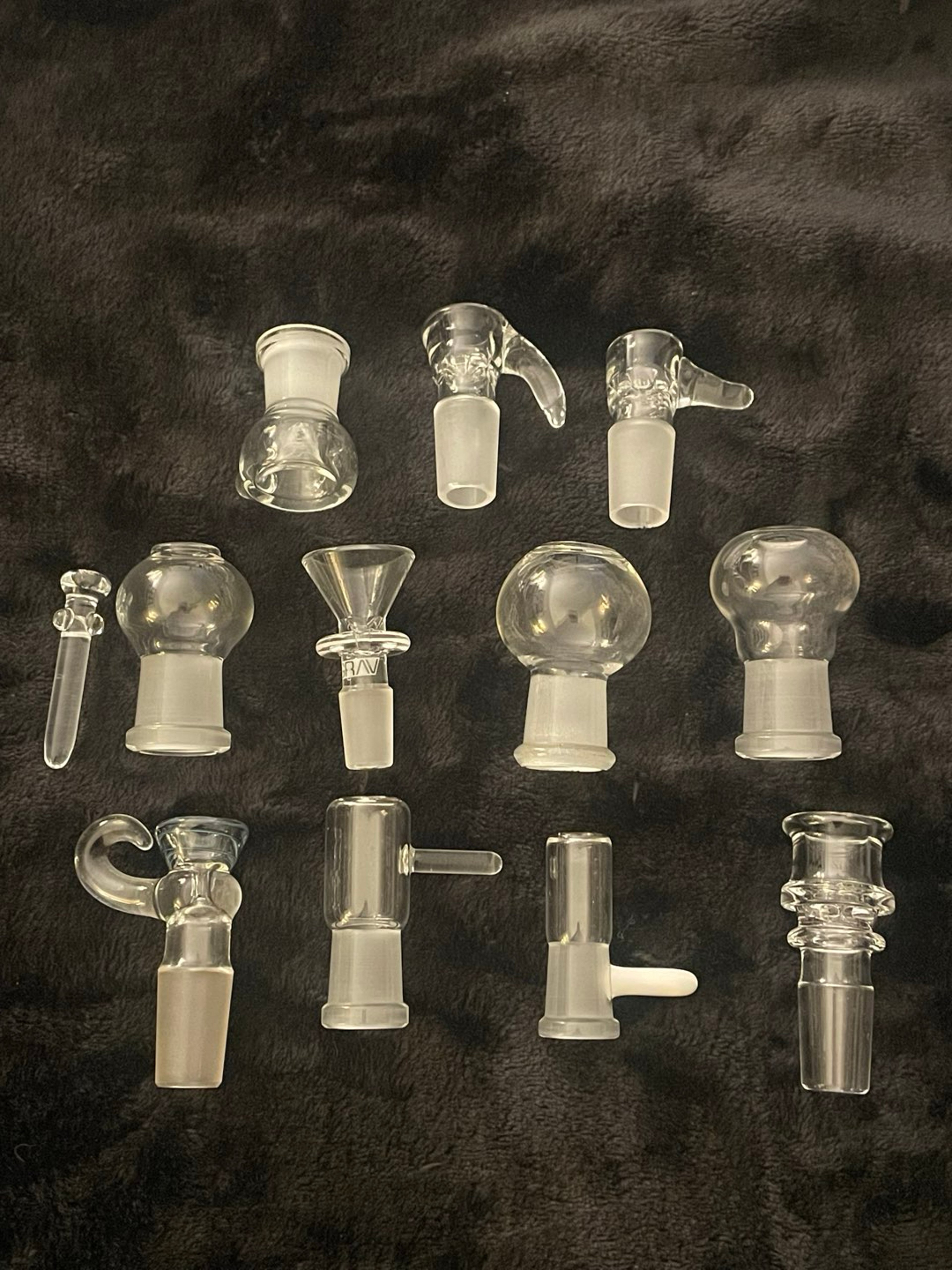 Random Clear Glass 12 Pieces image 0