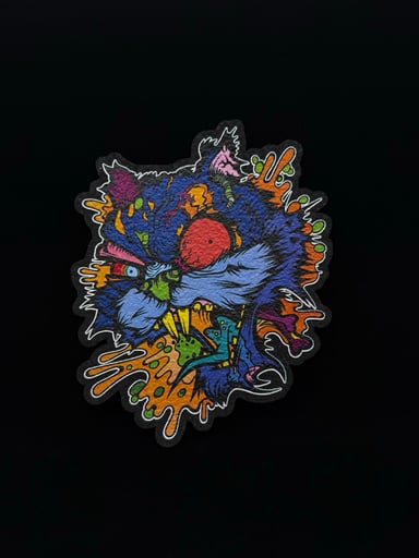 Preview pic of le50 Blue Conkers Mat by Kinked Pins x Moodmats