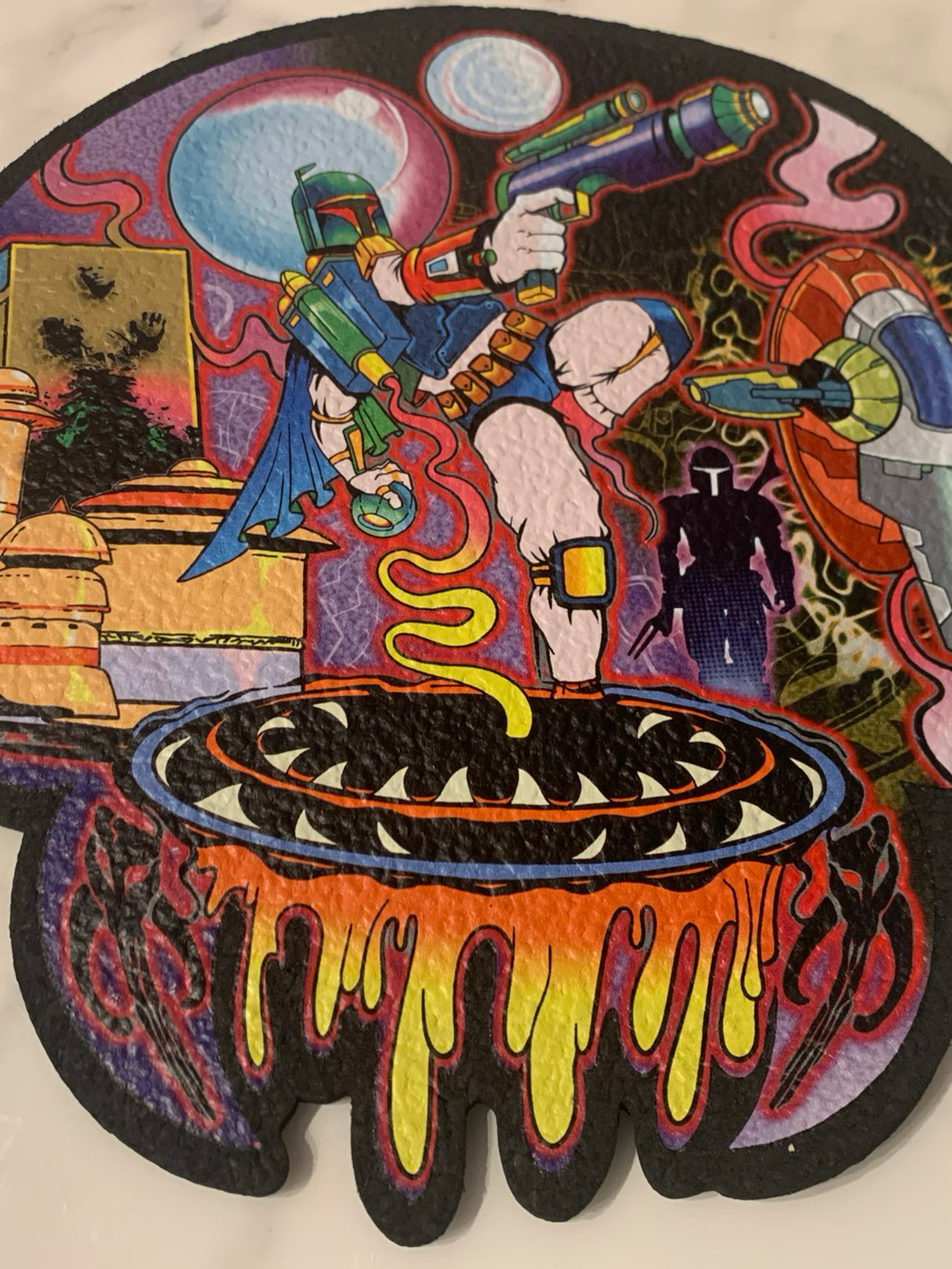Preview pic of Bounty Hunter moodmat #3/10 - DMC & LukkeTattoos