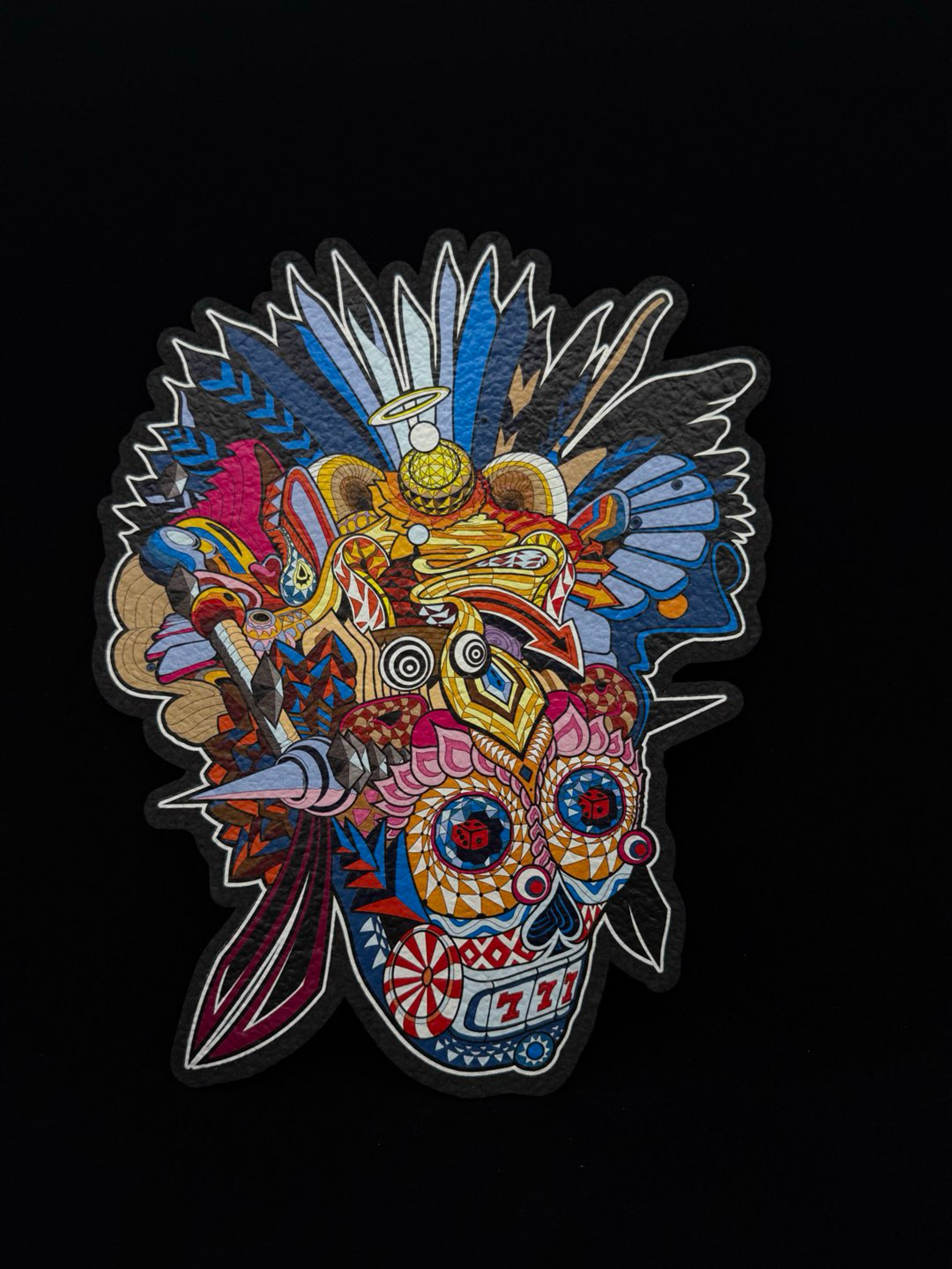 Preview pic of le100 High Roller 12” Mat by Apex Collective x Many Visions x Moodmats